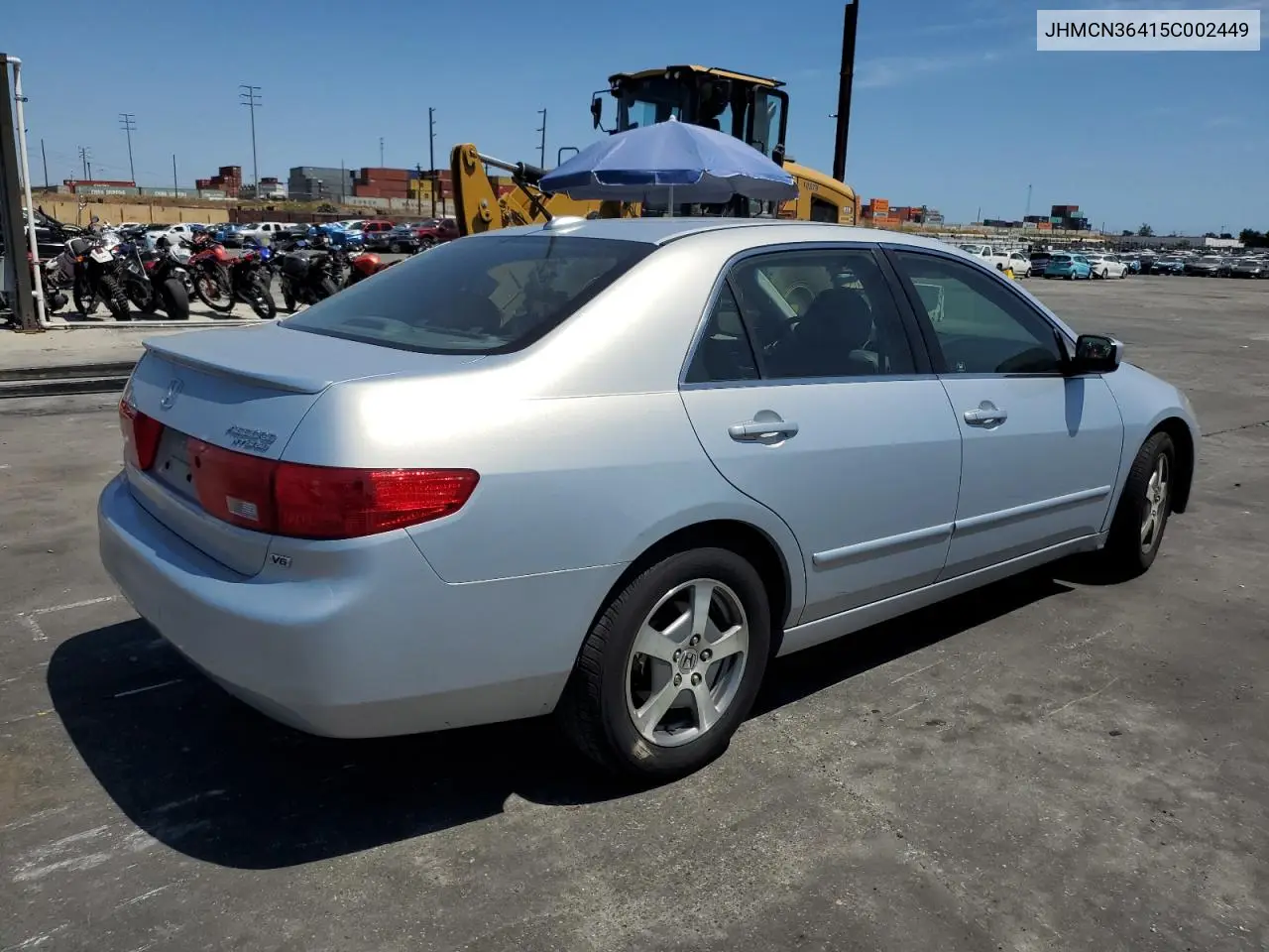 2005 Honda Accord Hybrid VIN: JHMCN36415C002449 Lot: 56476575