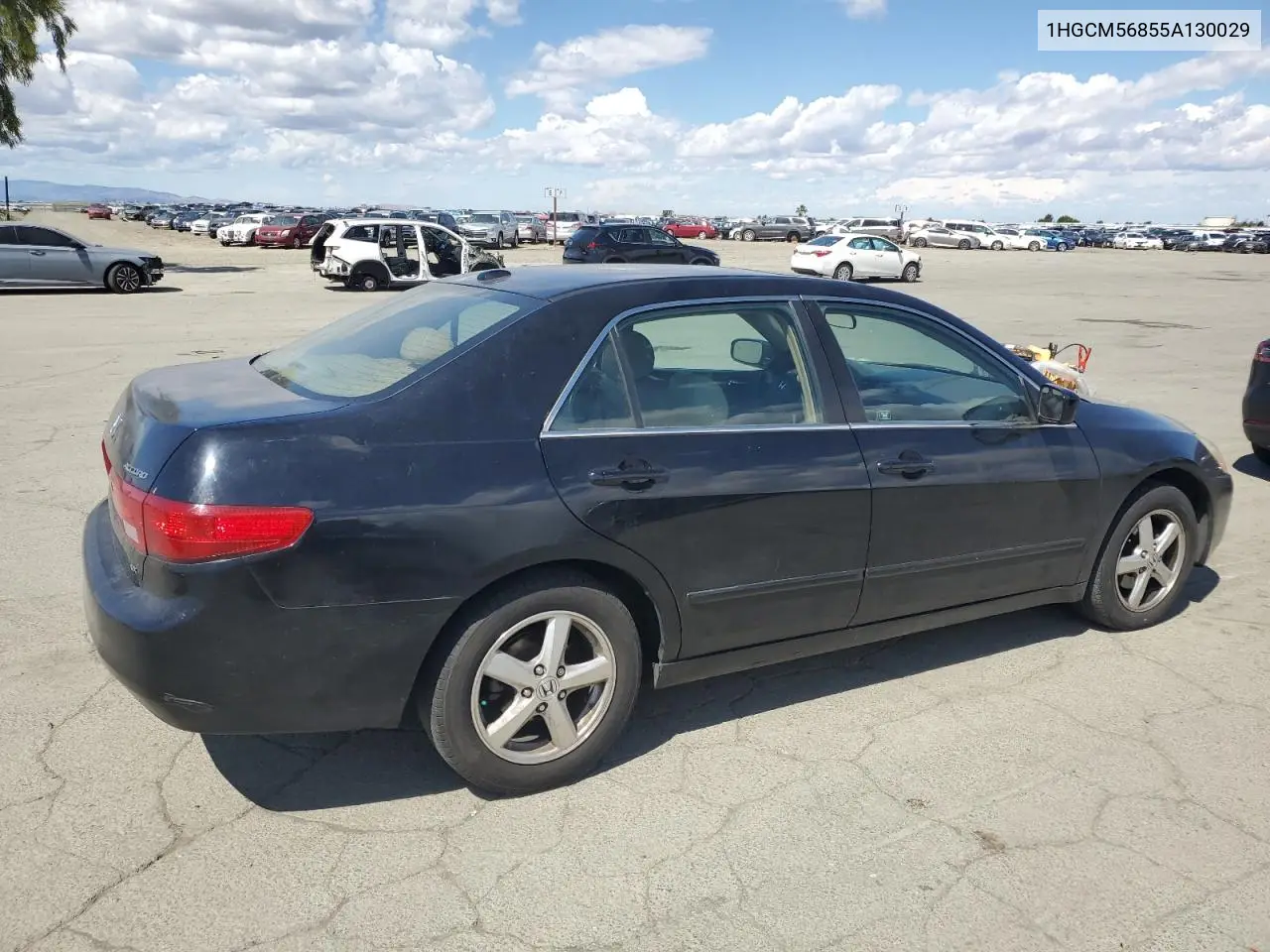 2005 Honda Accord Ex VIN: 1HGCM56855A130029 Lot: 56551855