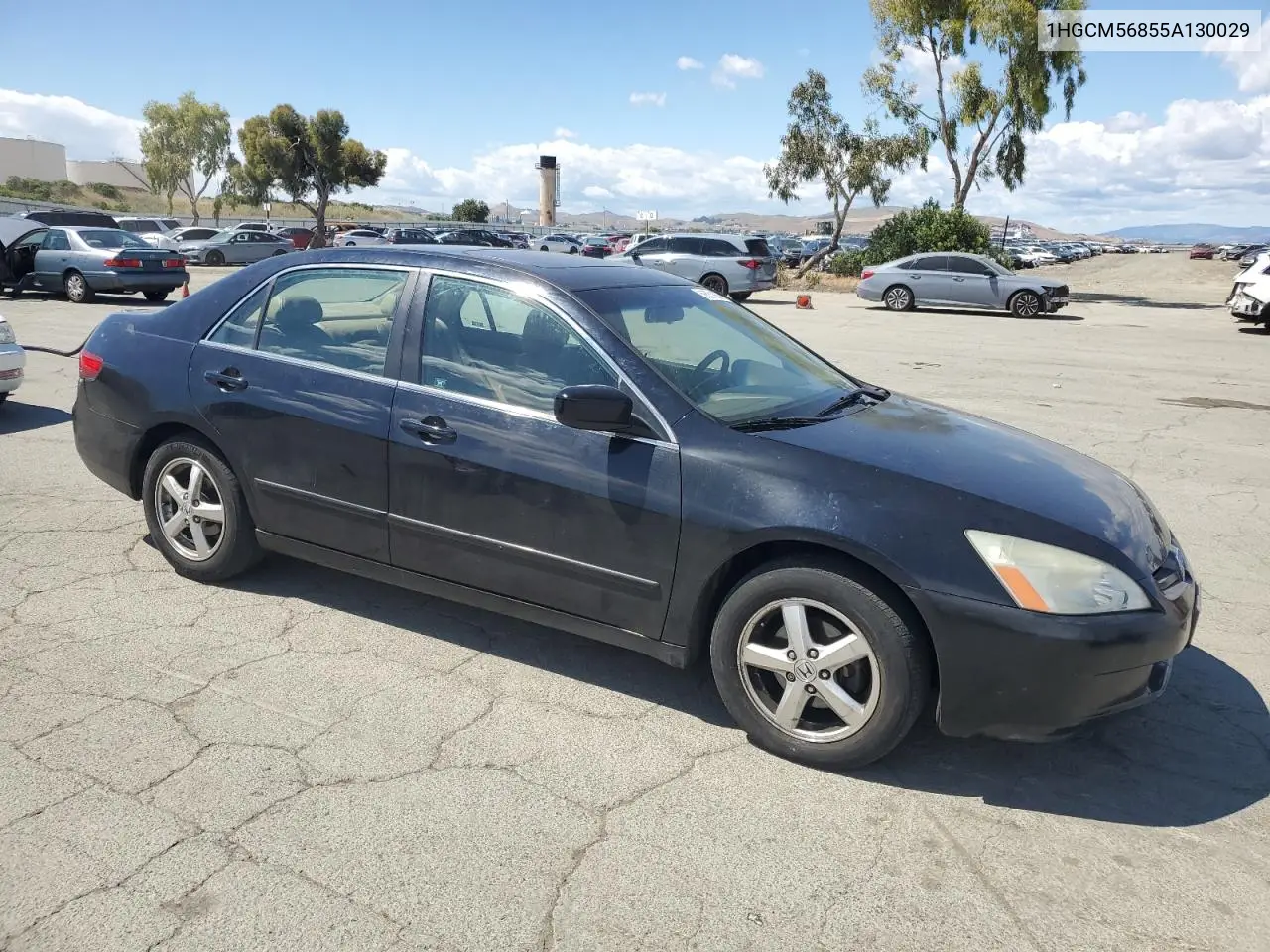 2005 Honda Accord Ex VIN: 1HGCM56855A130029 Lot: 56551855
