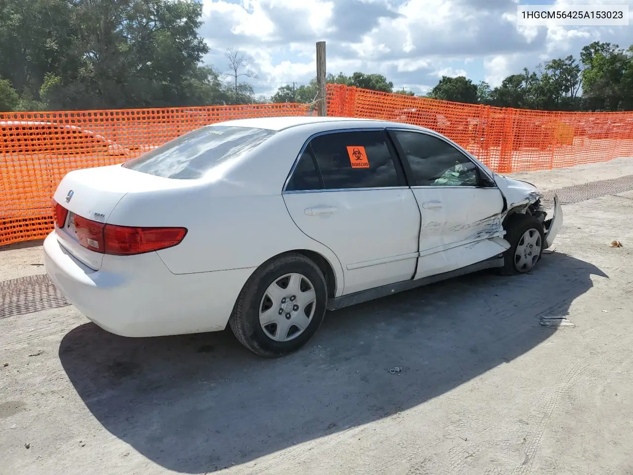 2005 Honda Accord Lx VIN: 1HGCM56425A153023 Lot: 56833435