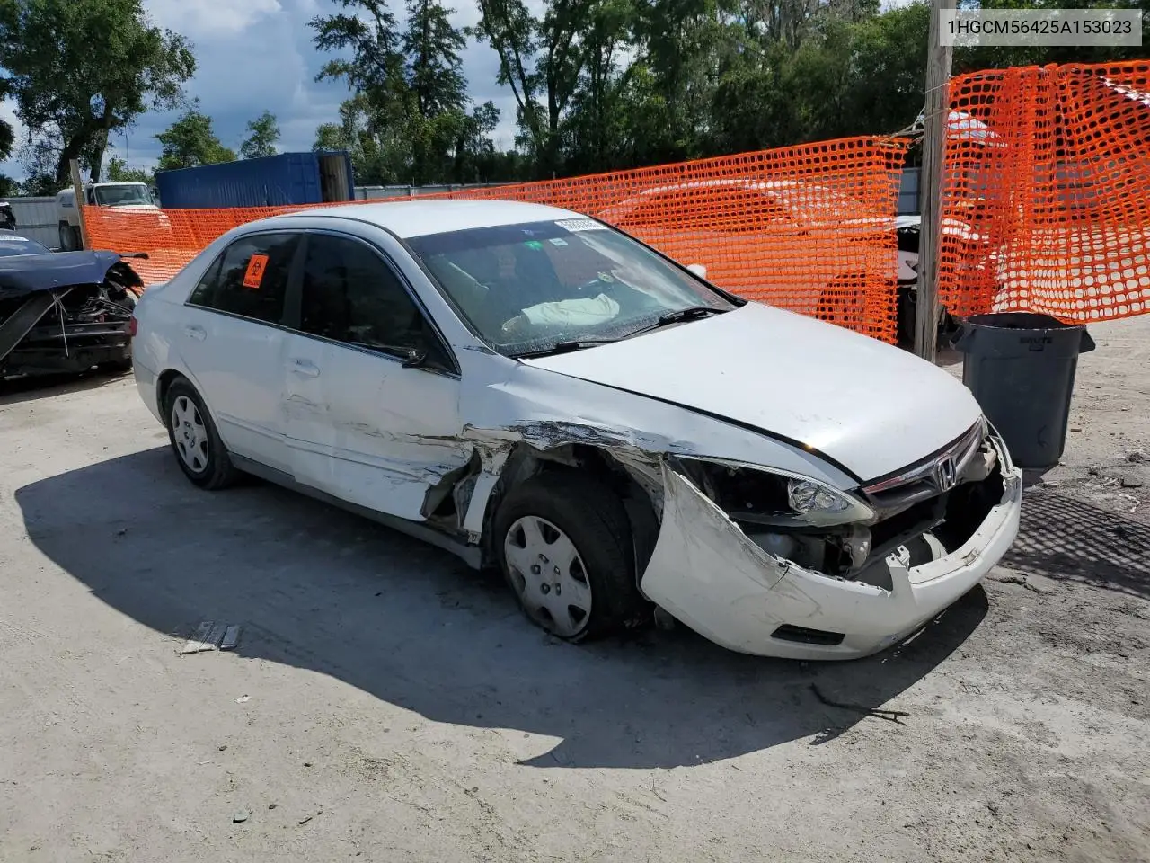 2005 Honda Accord Lx VIN: 1HGCM56425A153023 Lot: 56833435