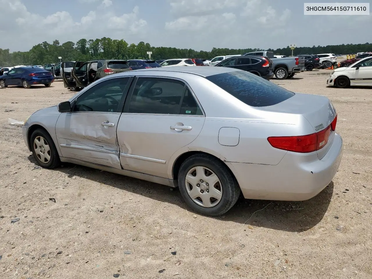 2005 Honda Accord Lx VIN: 3HGCM56415G711610 Lot: 61601425