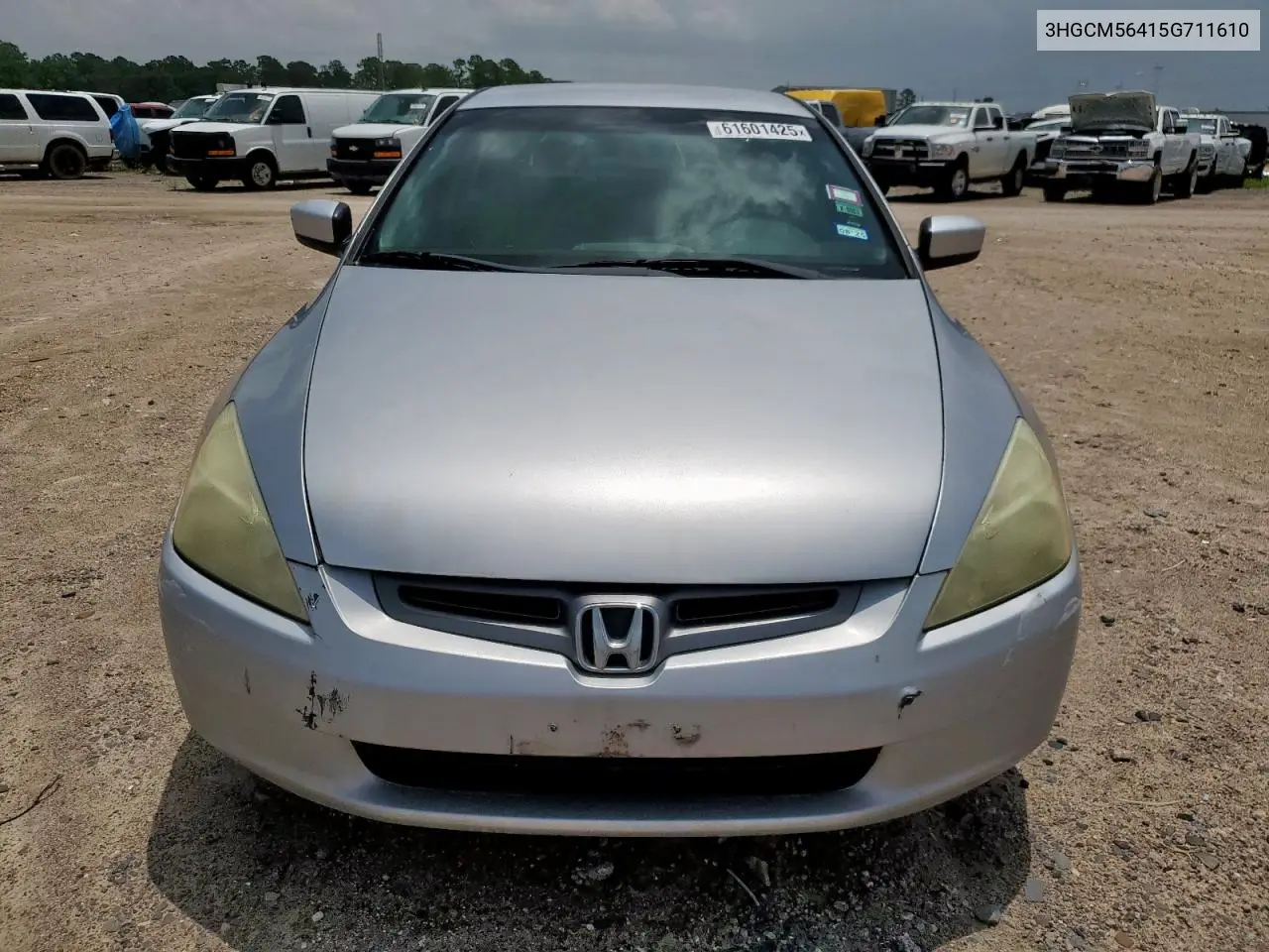2005 Honda Accord Lx VIN: 3HGCM56415G711610 Lot: 61601425