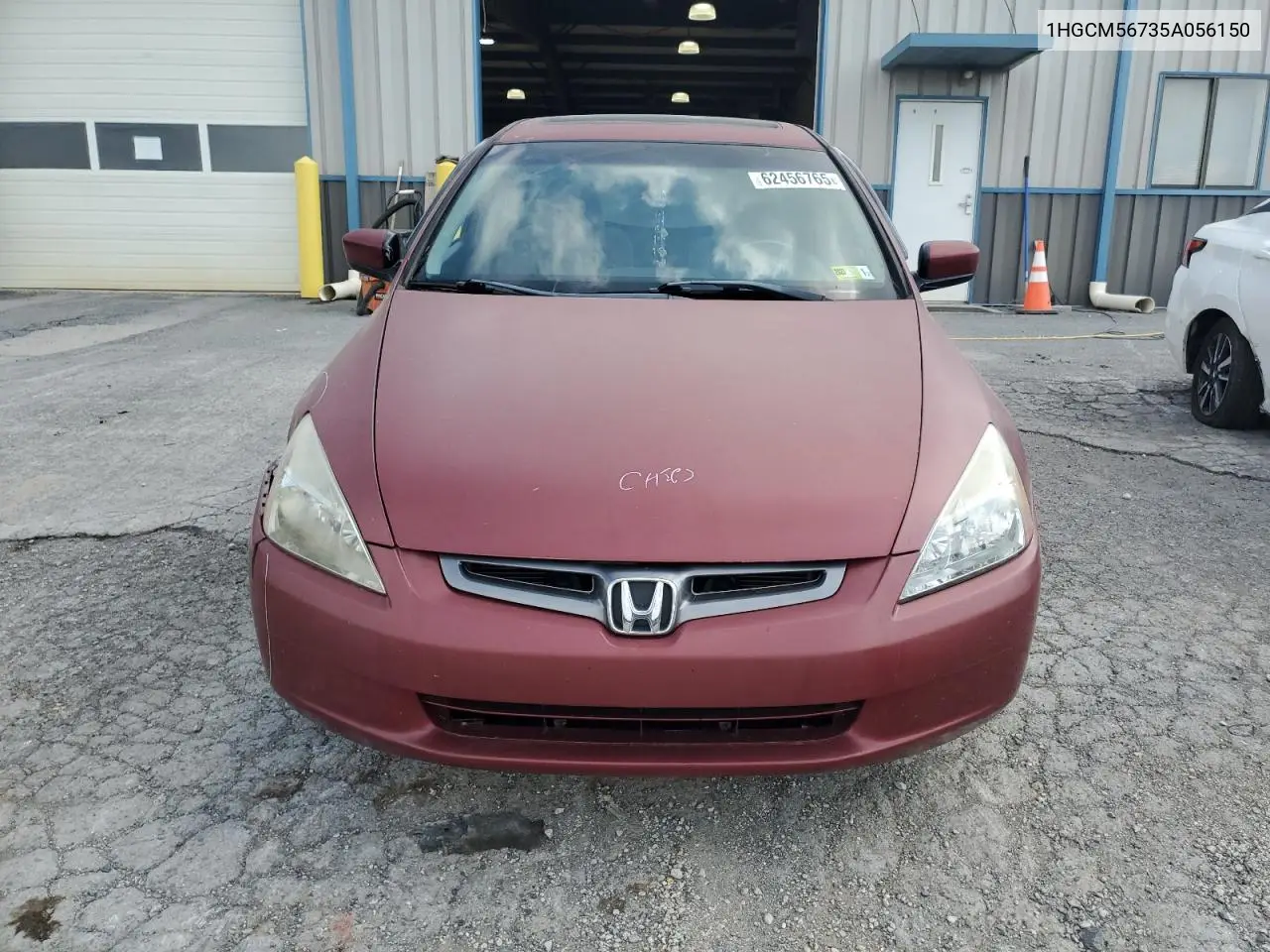 2005 Honda Accord Ex VIN: 1HGCM56735A056150 Lot: 62456765