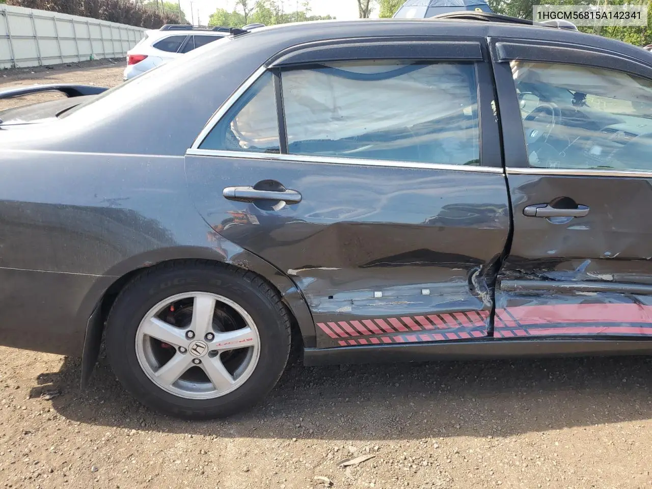 2005 Honda Accord Ex VIN: 1HGCM56815A142341 Lot: 62546735