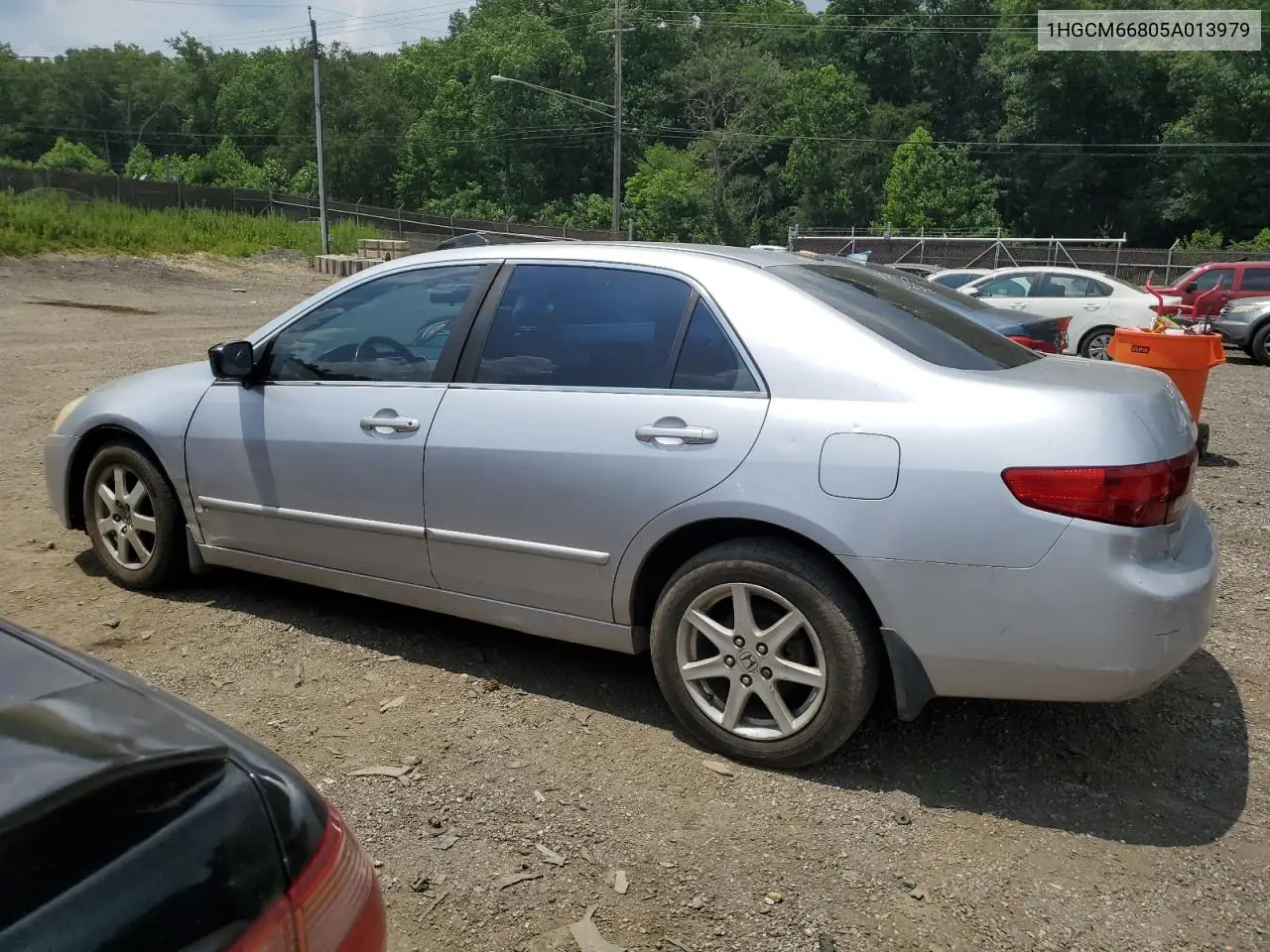 2005 Honda Accord Ex VIN: 1HGCM66805A013979 Lot: 62664035