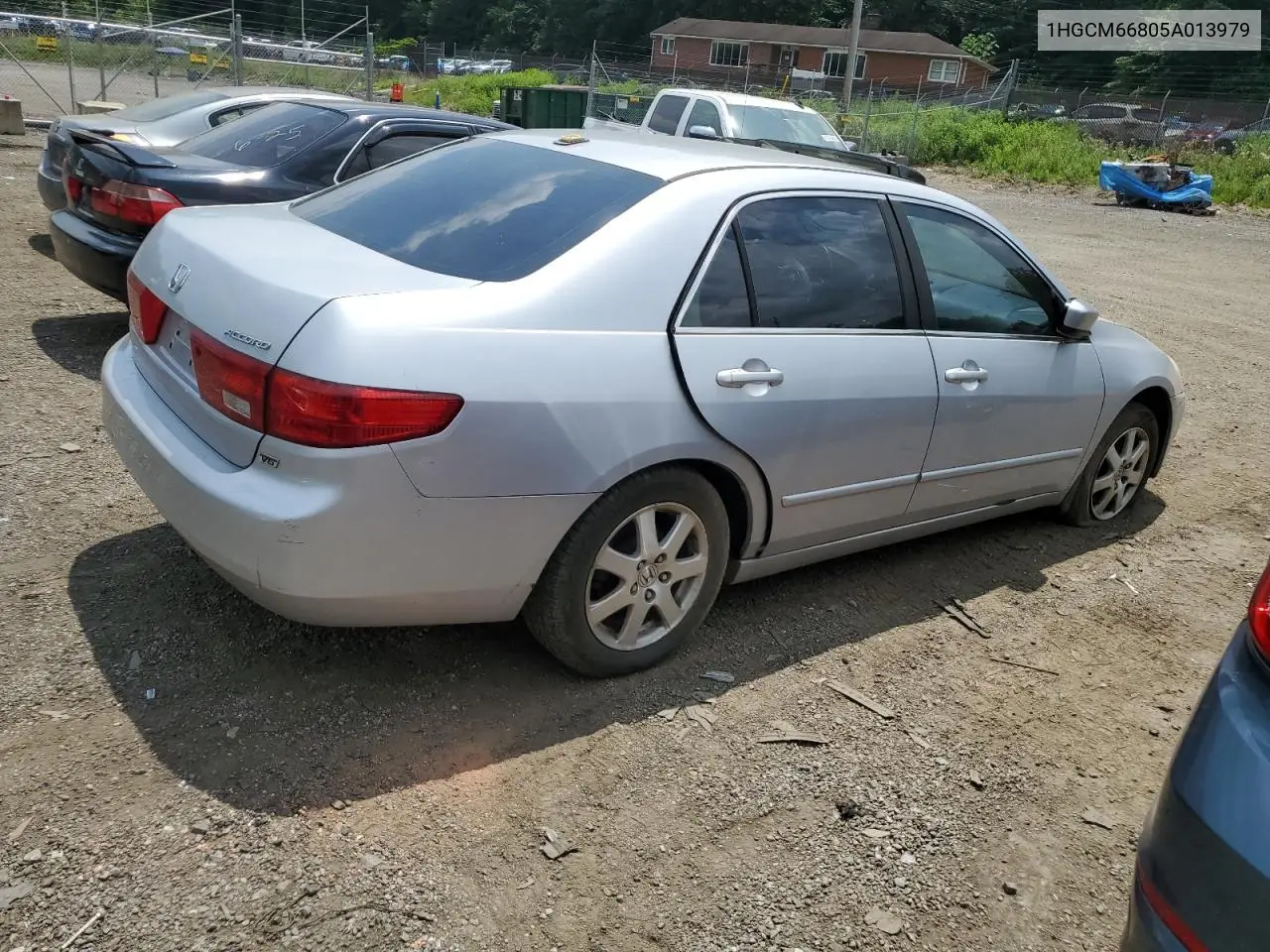 2005 Honda Accord Ex VIN: 1HGCM66805A013979 Lot: 62664035