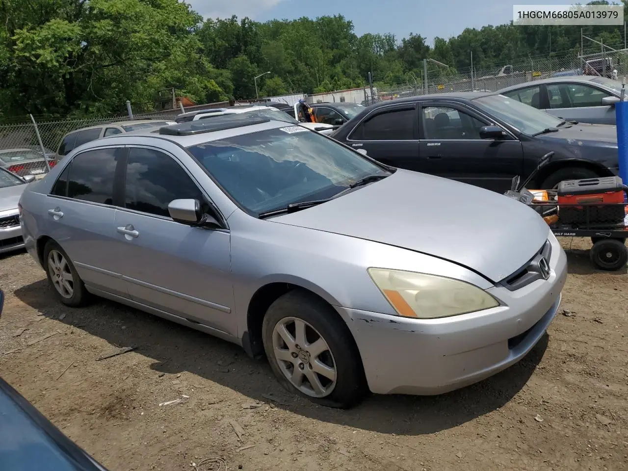 2005 Honda Accord Ex VIN: 1HGCM66805A013979 Lot: 62664035