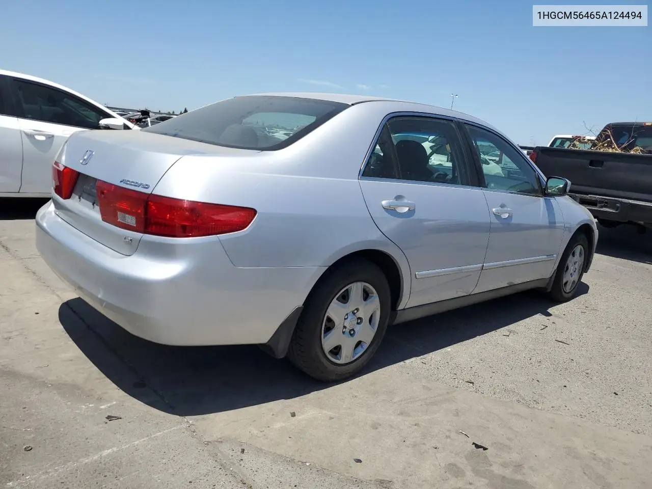 2005 Honda Accord Lx VIN: 1HGCM56465A124494 Lot: 62782755