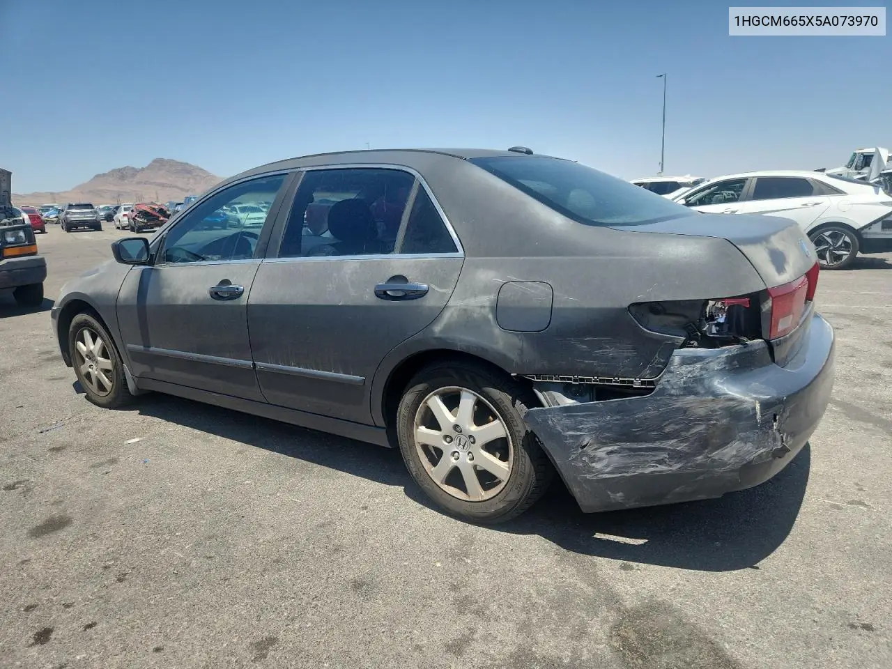 2005 Honda Accord Ex VIN: 1HGCM665X5A073970 Lot: 62789375