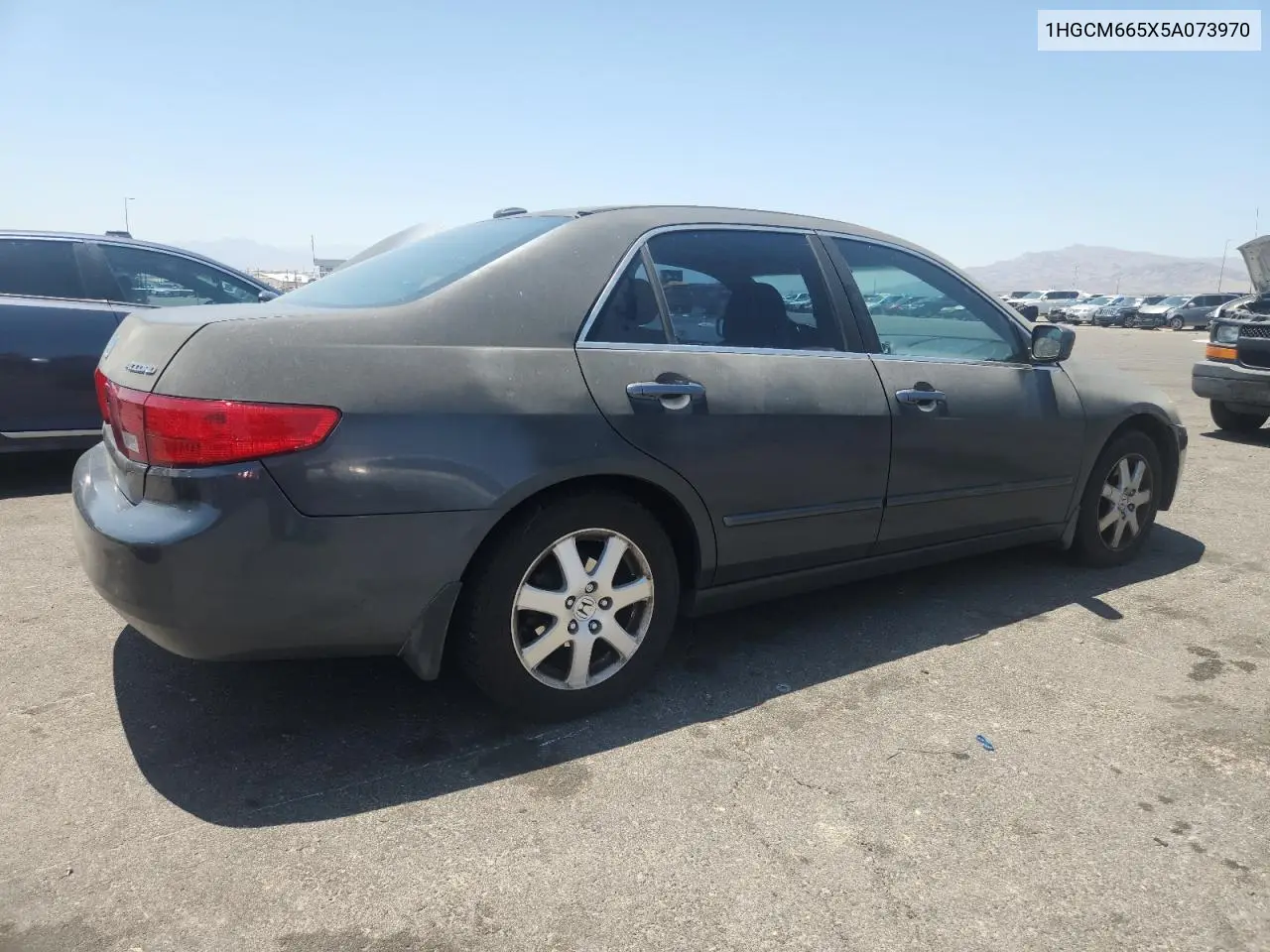 2005 Honda Accord Ex VIN: 1HGCM665X5A073970 Lot: 62789375