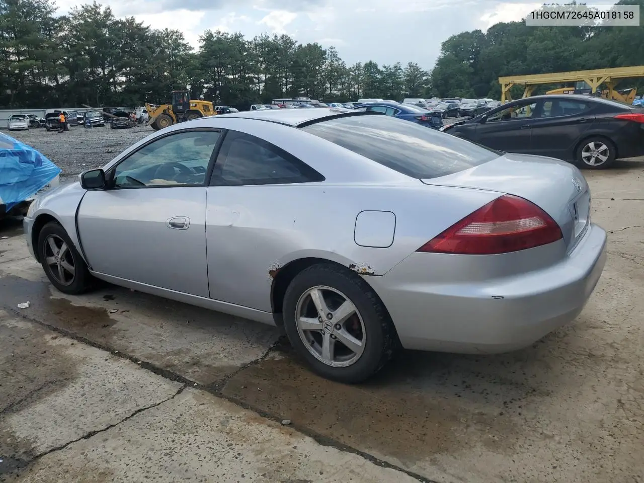 2005 Honda Accord Ex VIN: 1HGCM72645A018158 Lot: 62887985