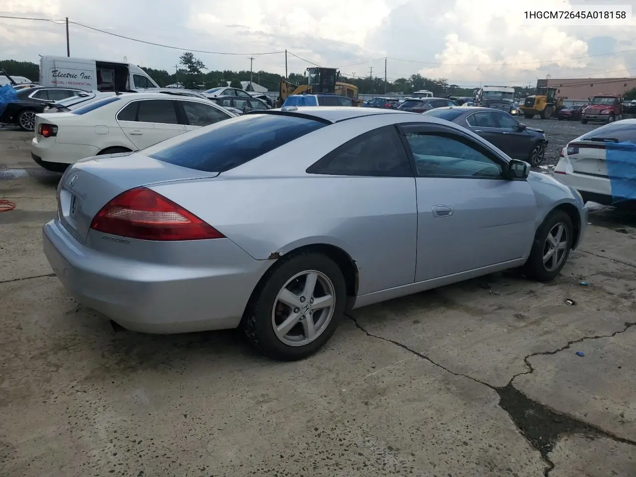 2005 Honda Accord Ex VIN: 1HGCM72645A018158 Lot: 62887985
