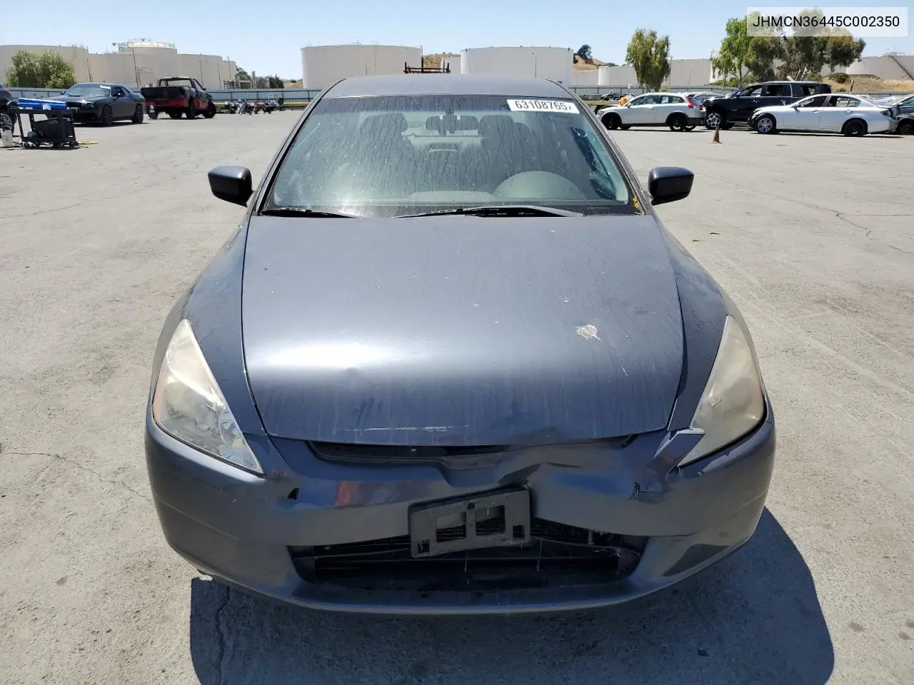 2005 Honda Accord Hybrid VIN: JHMCN36445C002350 Lot: 63108765