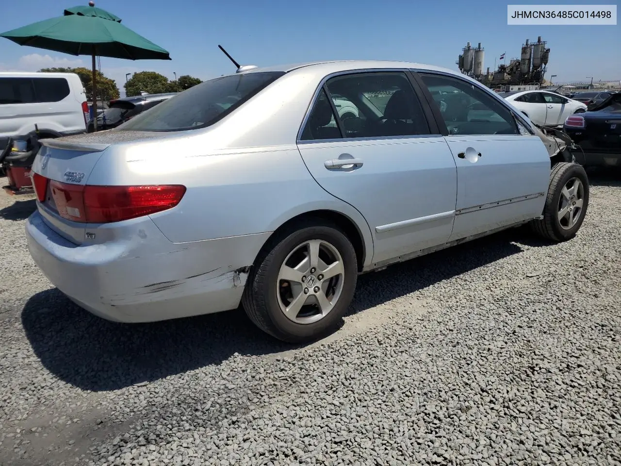 2005 Honda Accord Hybrid VIN: JHMCN36485C014498 Lot: 63325305