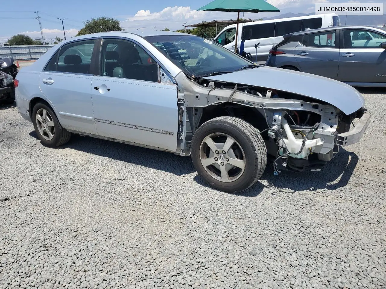 2005 Honda Accord Hybrid VIN: JHMCN36485C014498 Lot: 63325305