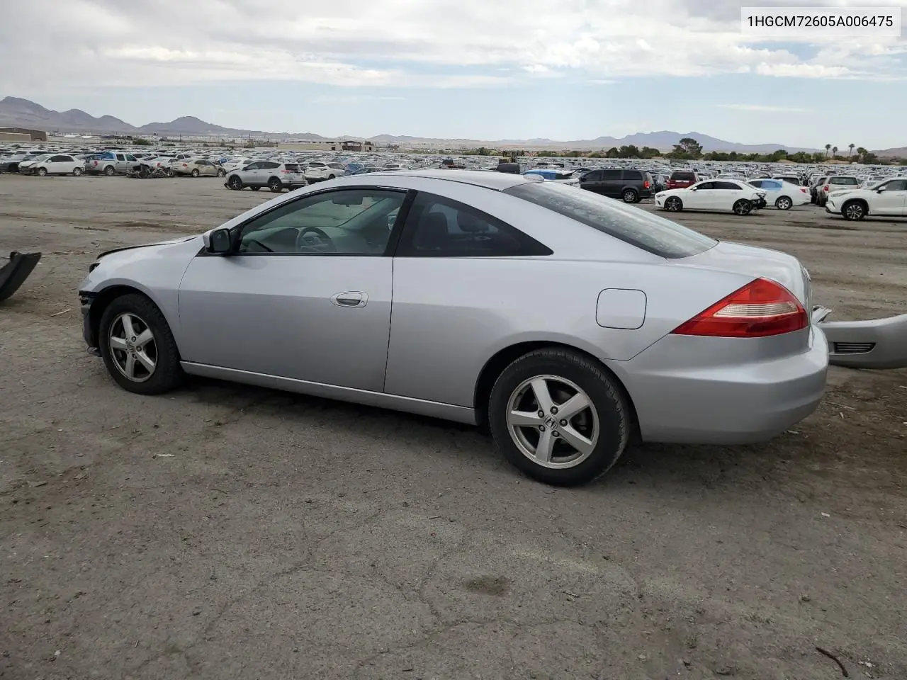 2005 Honda Accord Ex VIN: 1HGCM72605A006475 Lot: 63338205