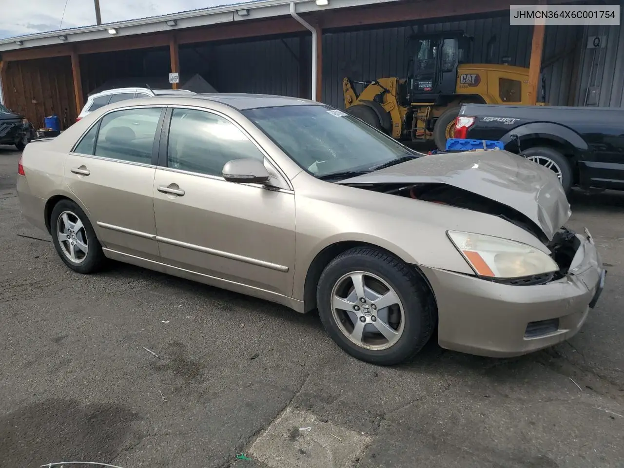 2006 Honda Accord Hybrid VIN: JHMCN364X6C001754 Lot: 46851085