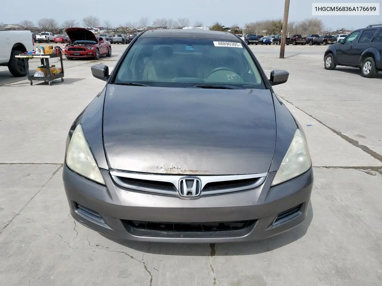 2006 Honda Accord Ex VIN: 1HGCM56836A176699 Lot: 48890305