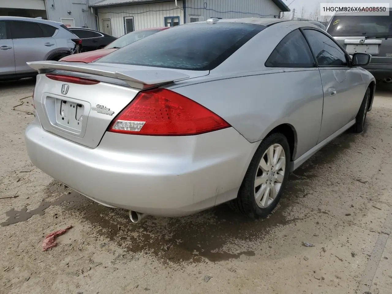 2006 Honda Accord Ex VIN: 1HGCM826X6A008550 Lot: 49281125