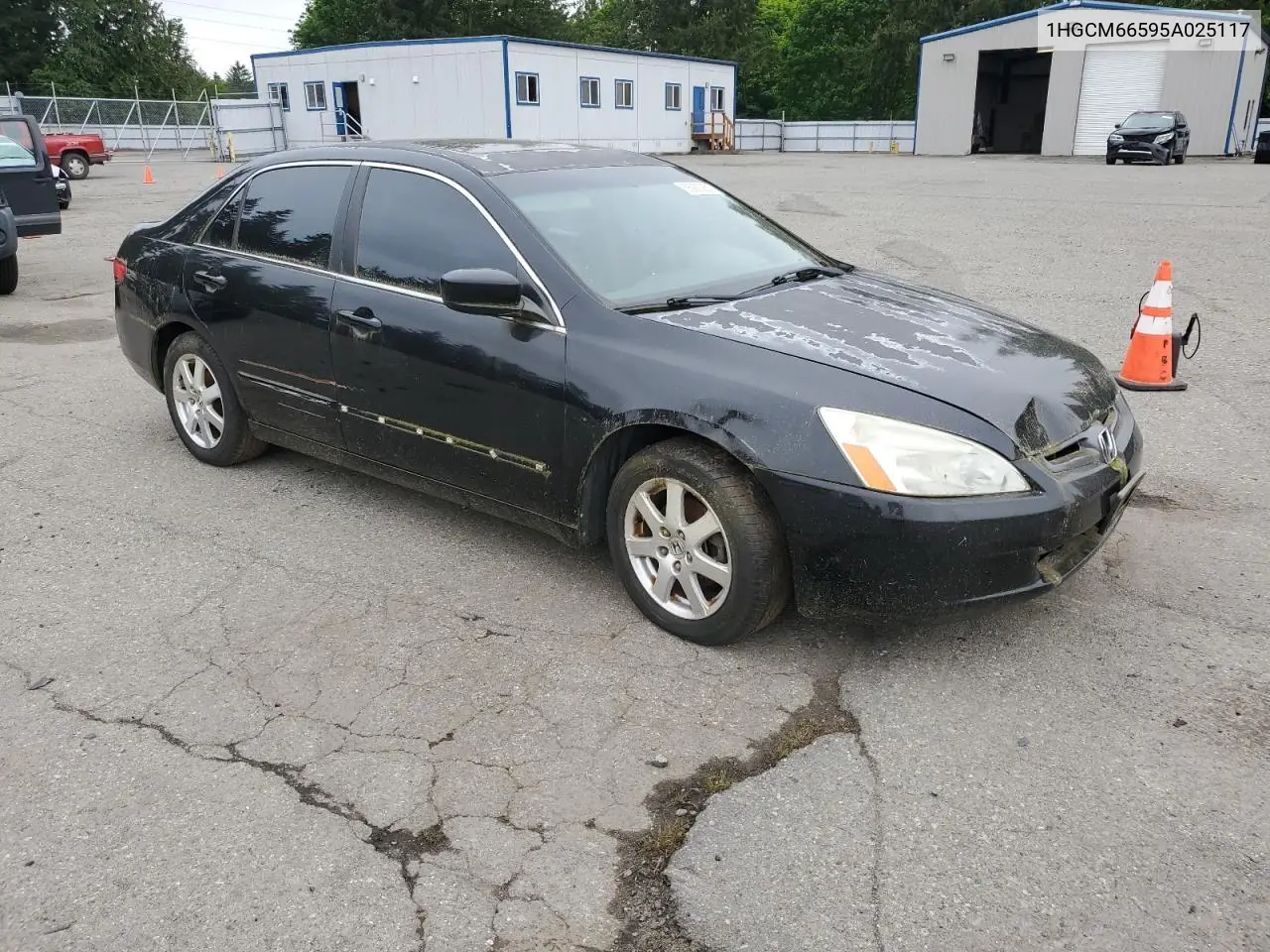 2006 Honda Accord Ex VIN: 1HGCM66595A025117 Lot: 55900255