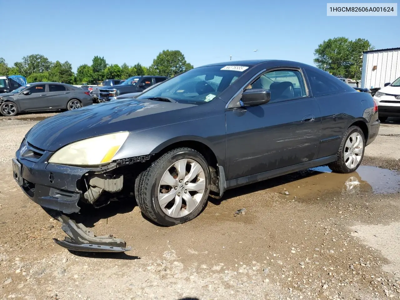2006 Honda Accord Ex VIN: 1HGCM82606A001624 Lot: 56376585