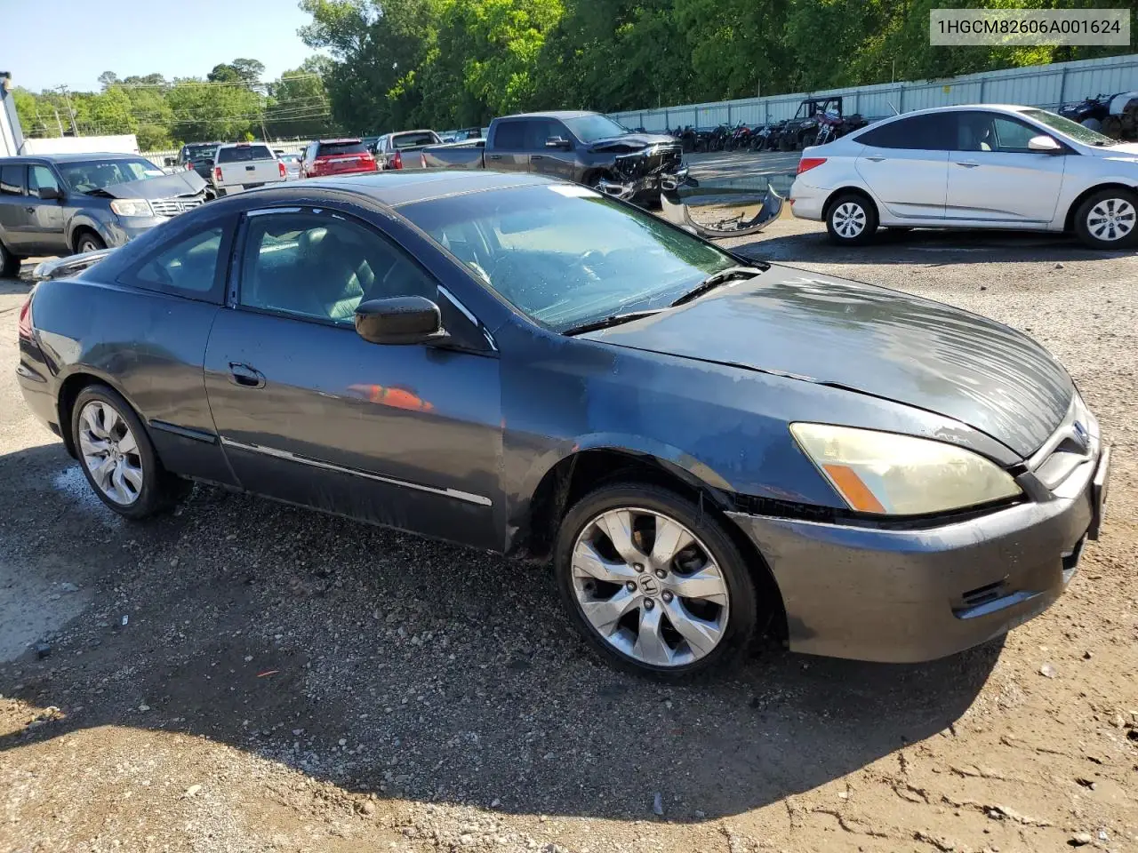 2006 Honda Accord Ex VIN: 1HGCM82606A001624 Lot: 56376585
