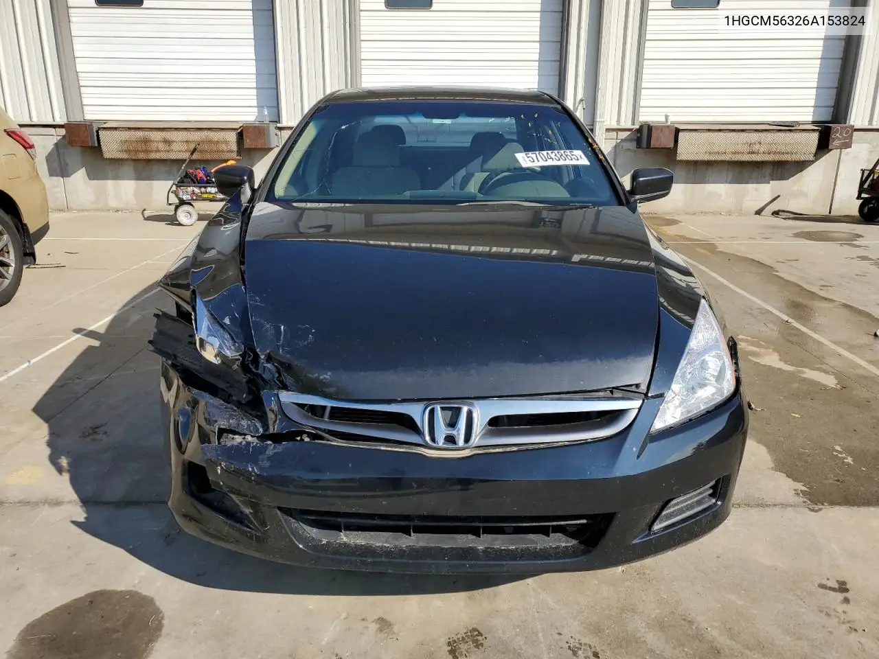 2006 Honda Accord Se VIN: 1HGCM56326A153824 Lot: 57043865