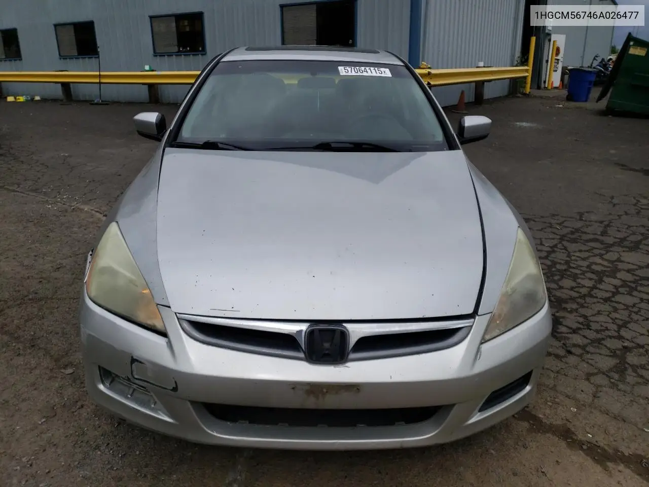 2006 Honda Accord Ex VIN: 1HGCM56746A026477 Lot: 57064115