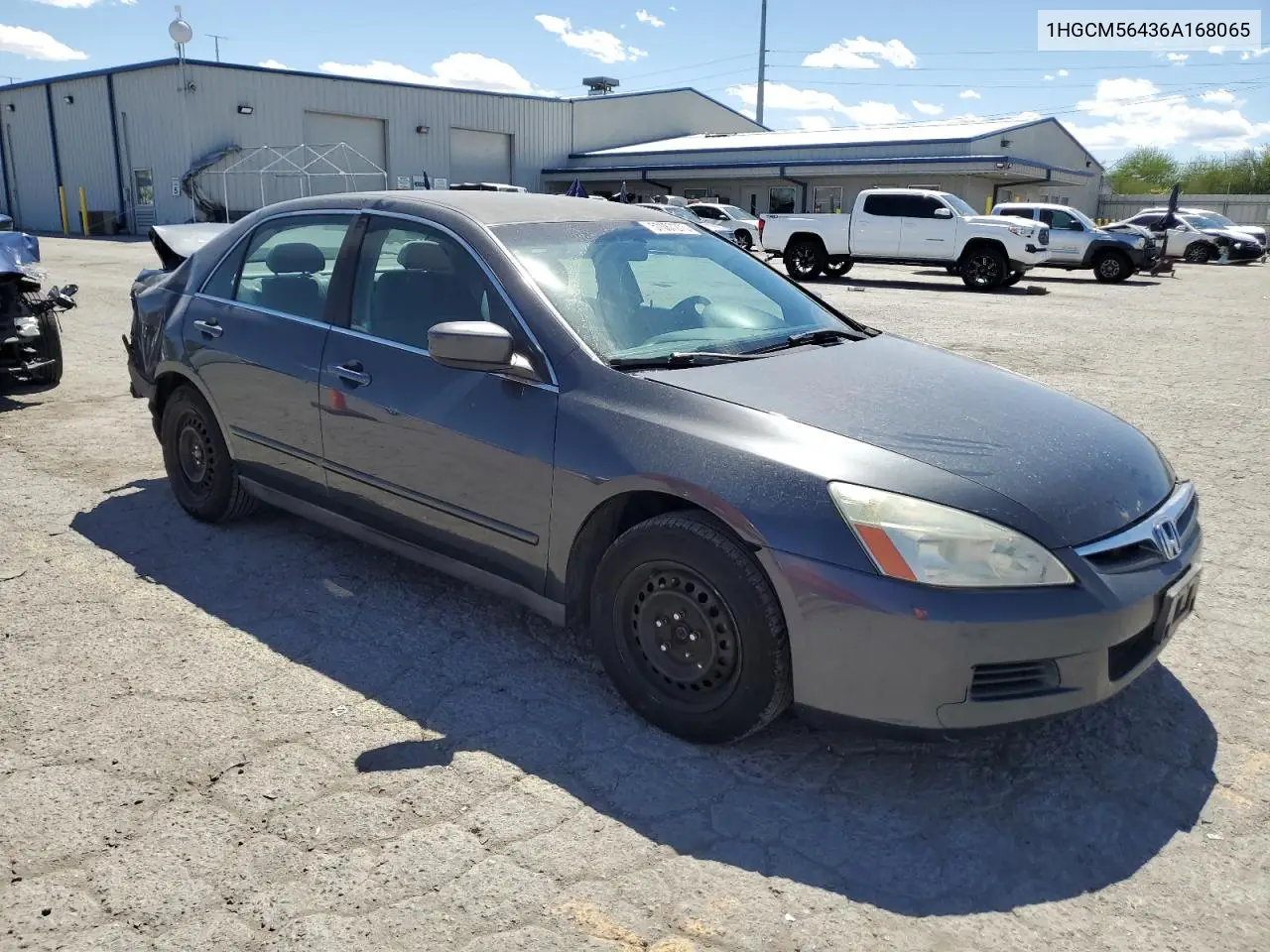 2006 Honda Accord Lx VIN: 1HGCM56436A168065 Lot: 57067275