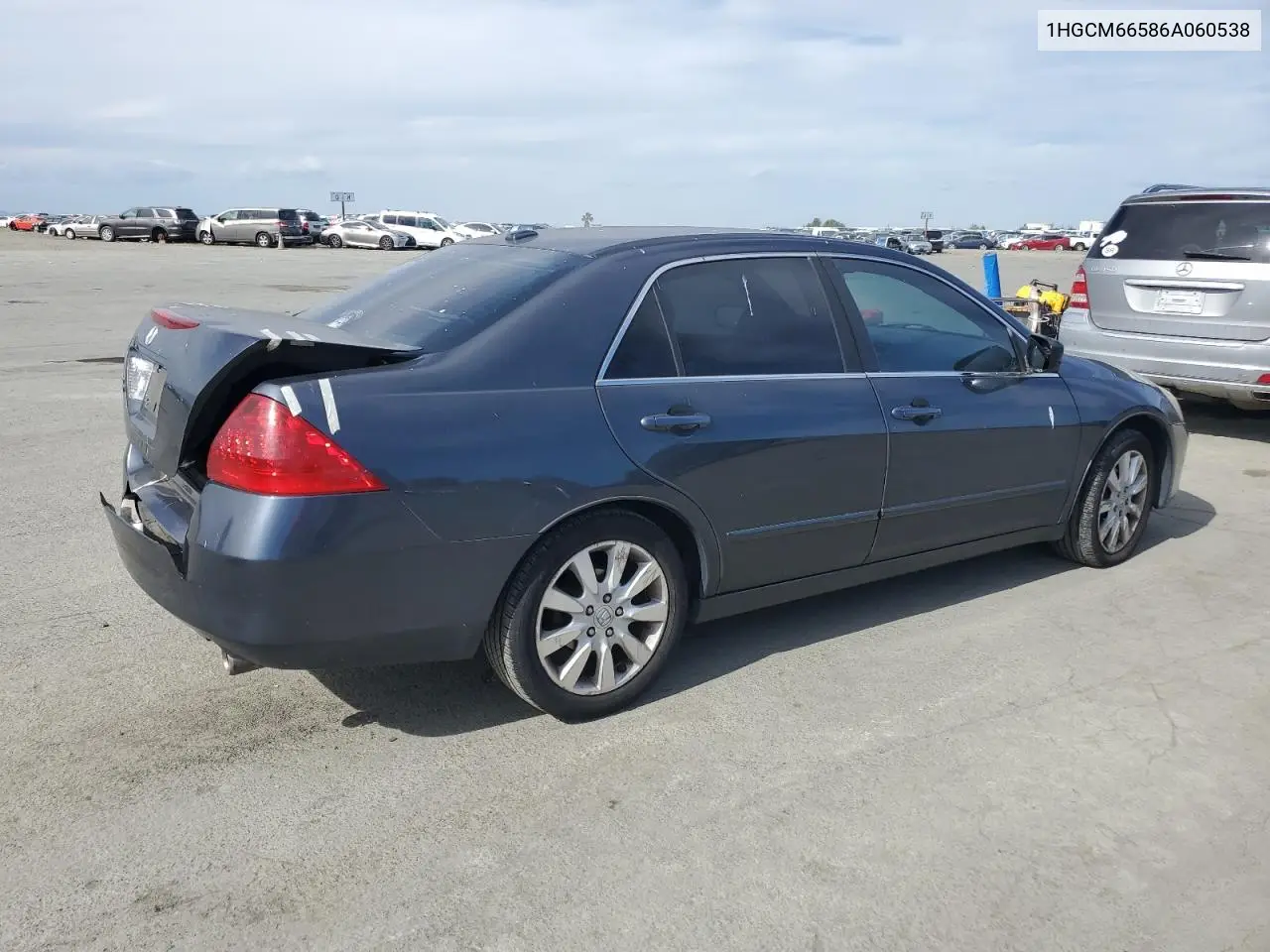 2006 Honda Accord Ex VIN: 1HGCM66586A060538 Lot: 57112965