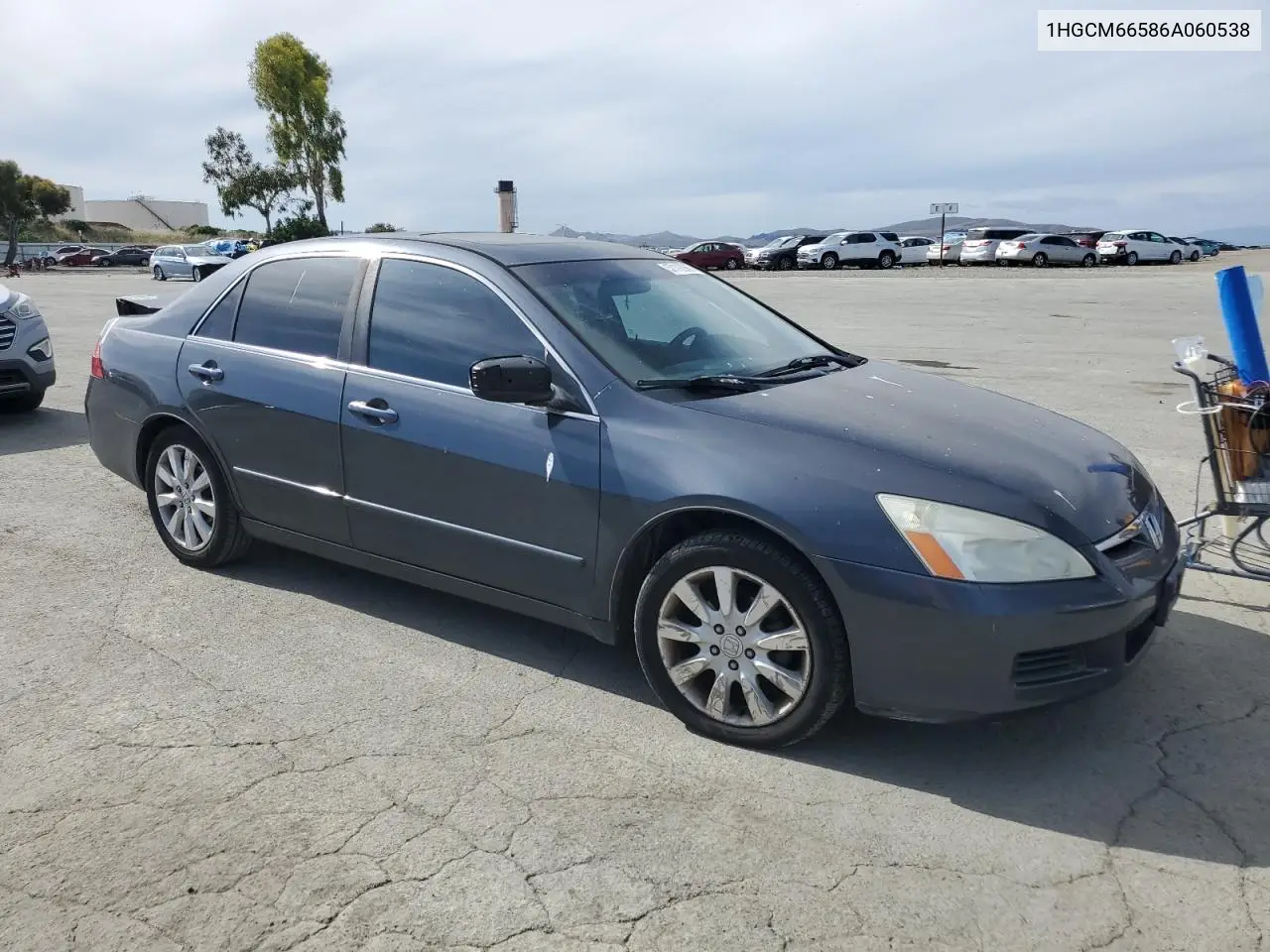 2006 Honda Accord Ex VIN: 1HGCM66586A060538 Lot: 57112965
