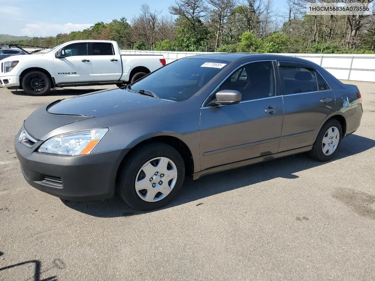 2006 Honda Accord Ex VIN: 1HGCM56836A073556 Lot: 61770655