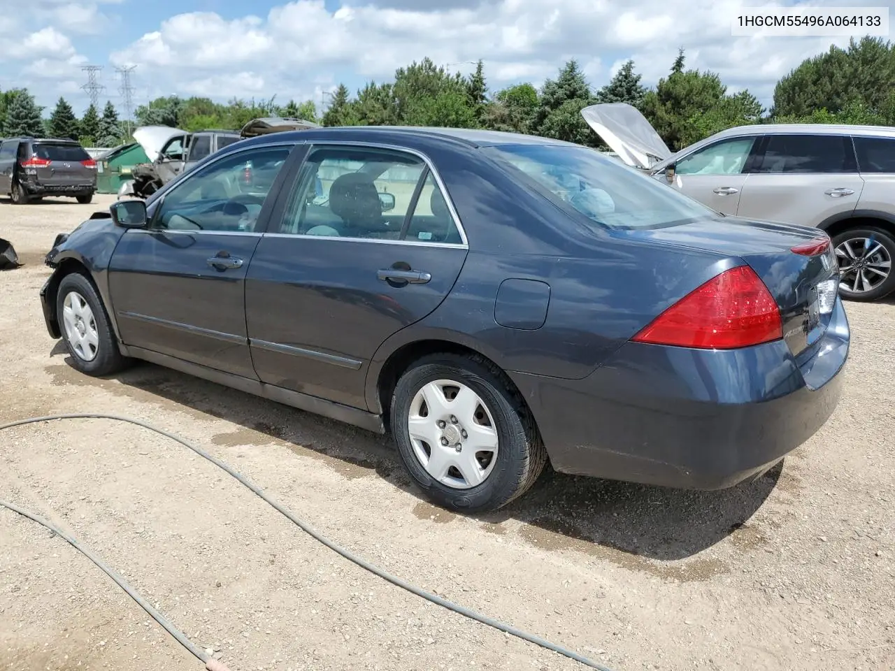 2006 Honda Accord Lx VIN: 1HGCM55496A064133 Lot: 62343295