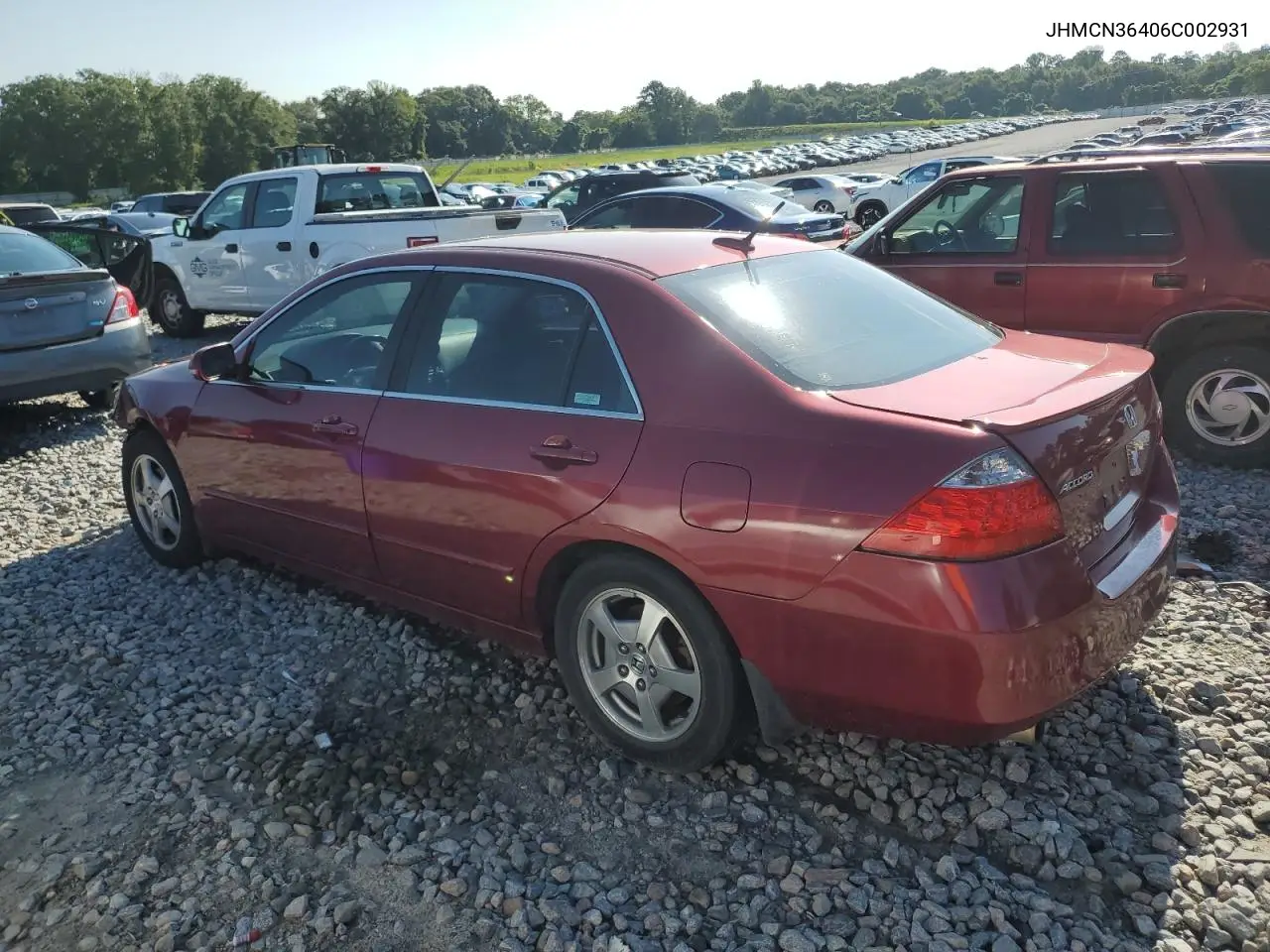 2006 Honda Accord Hybrid VIN: JHMCN36406C002931 Lot: 62480715
