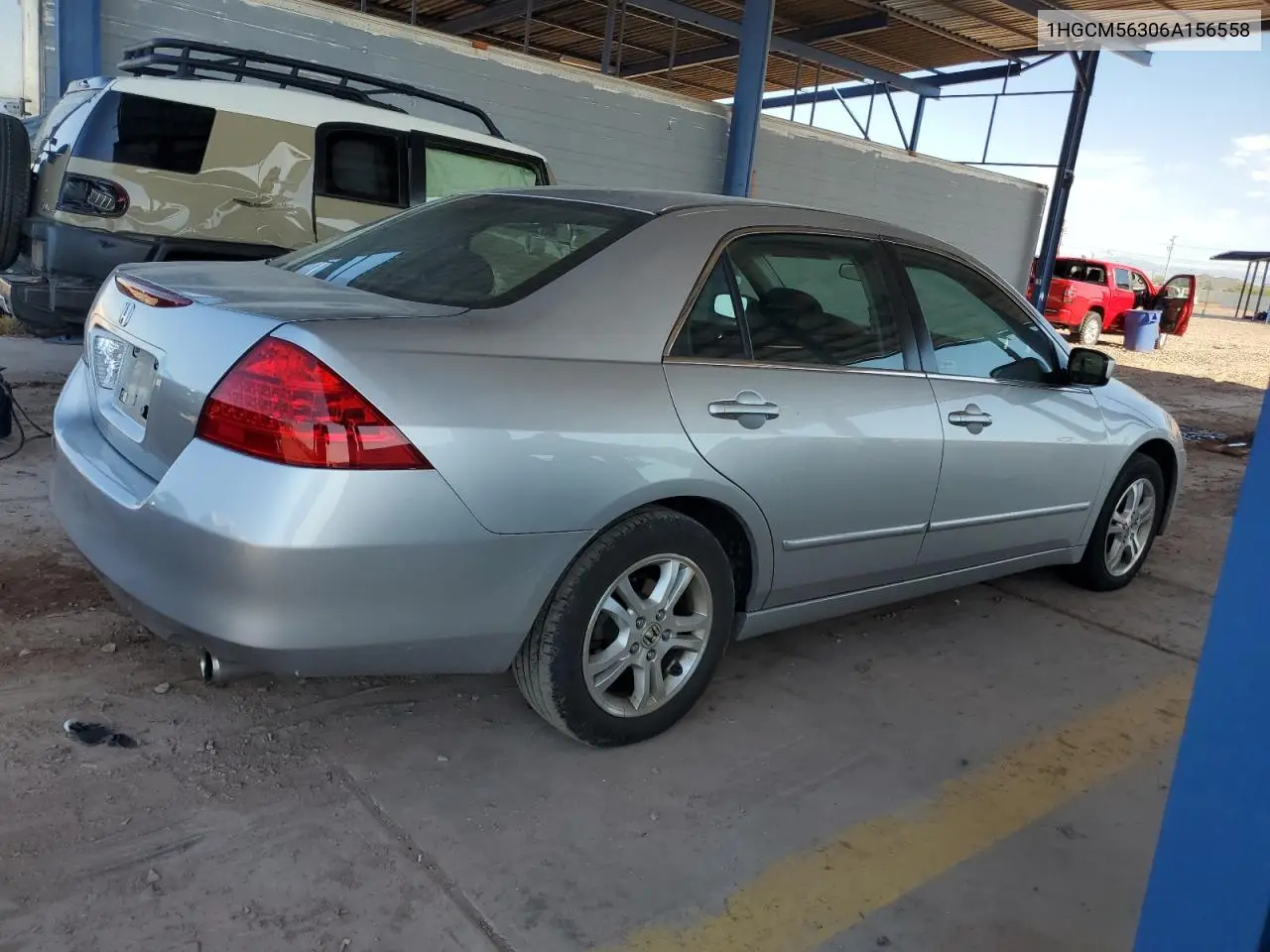 2006 Honda Accord Se VIN: 1HGCM56306A156558 Lot: 62733555