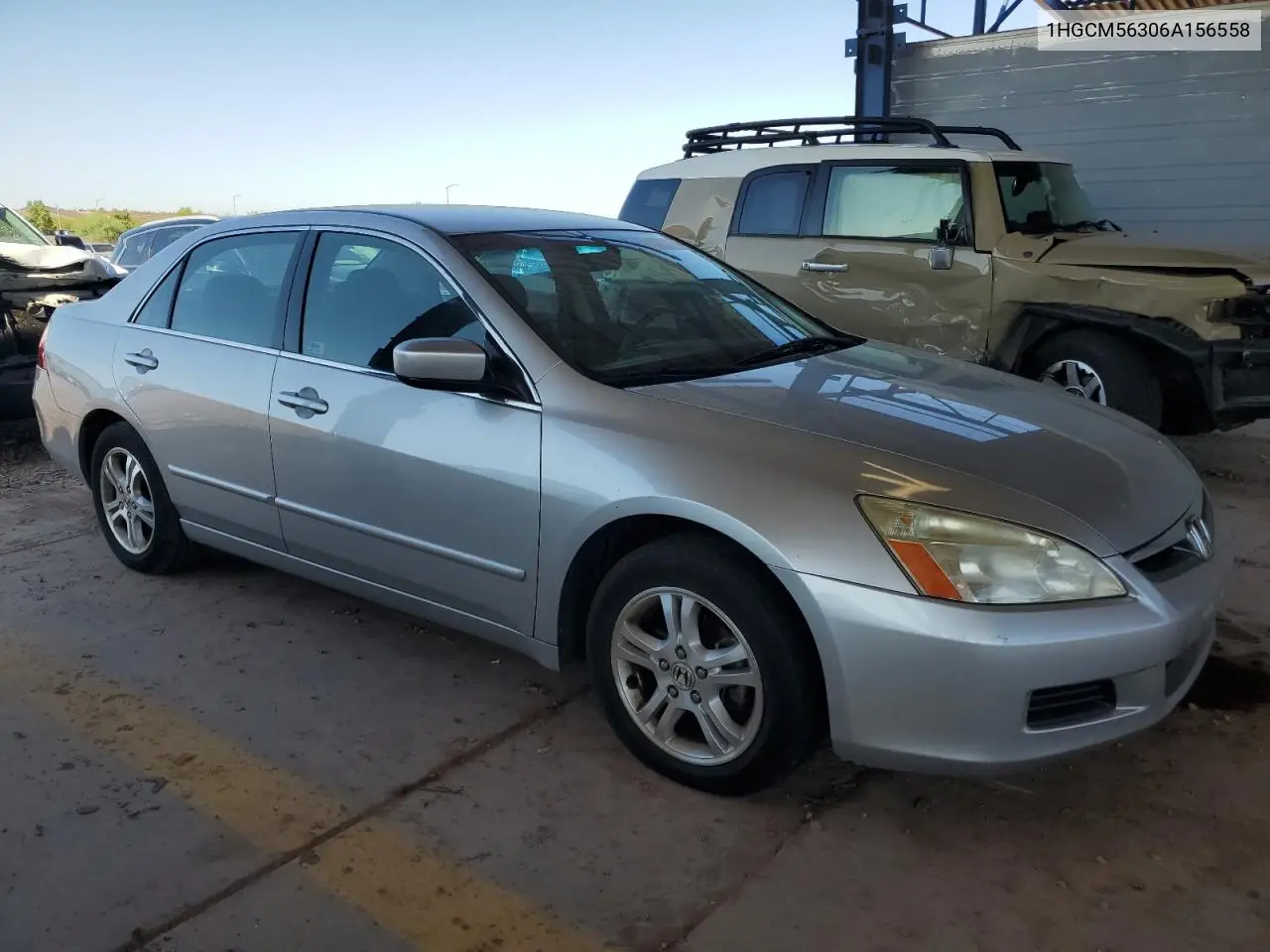 2006 Honda Accord Se VIN: 1HGCM56306A156558 Lot: 62733555