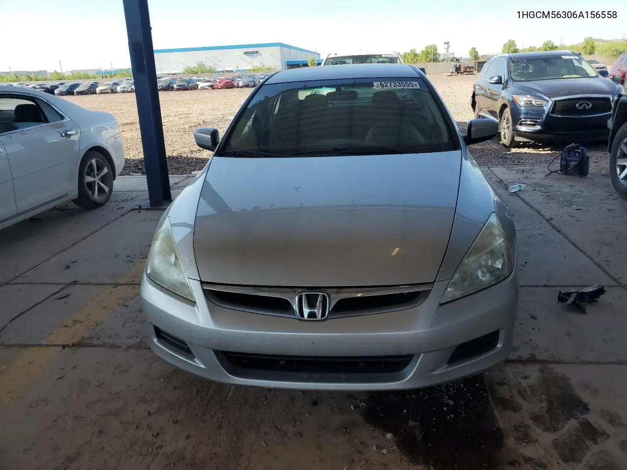 2006 Honda Accord Se VIN: 1HGCM56306A156558 Lot: 62733555