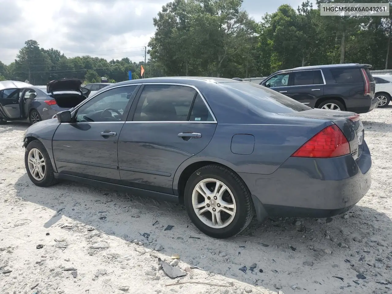 2006 Honda Accord Ex VIN: 1HGCM568X6A043261 Lot: 62851745