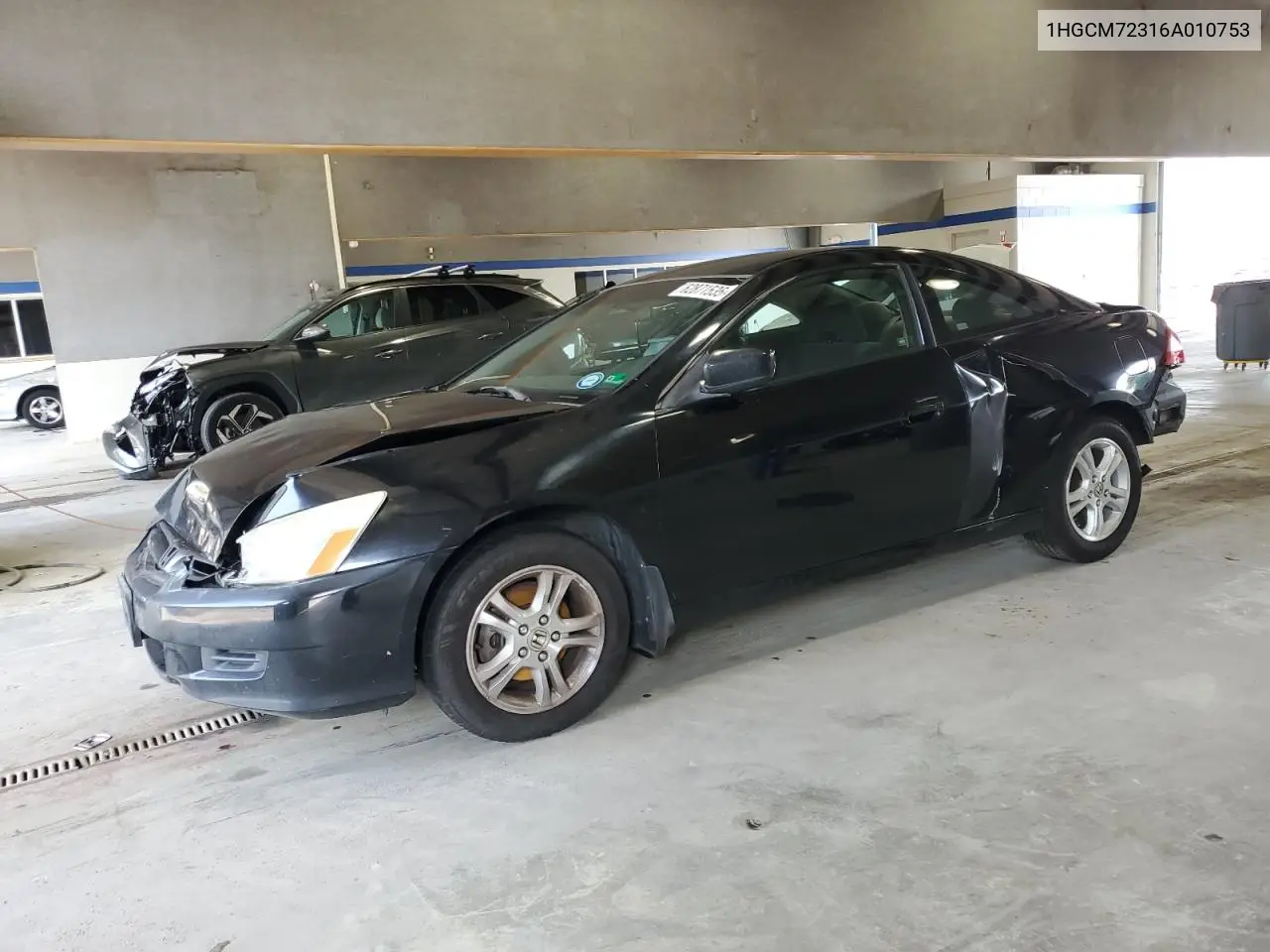 2006 Honda Accord Lx VIN: 1HGCM72316A010753 Lot: 62871535