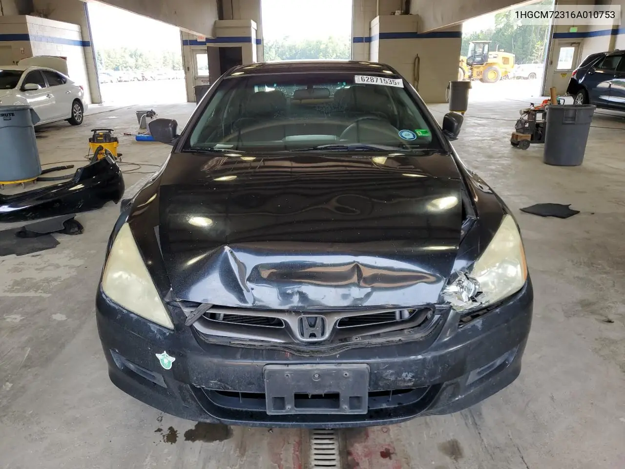 2006 Honda Accord Lx VIN: 1HGCM72316A010753 Lot: 62871535