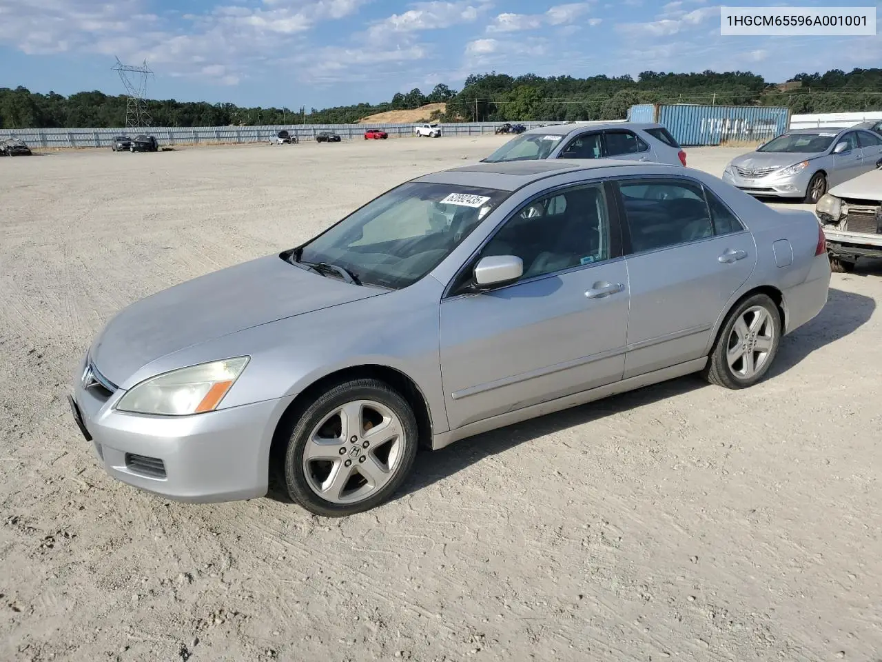 2006 Honda Accord Ex VIN: 1HGCM65596A001001 Lot: 62892435