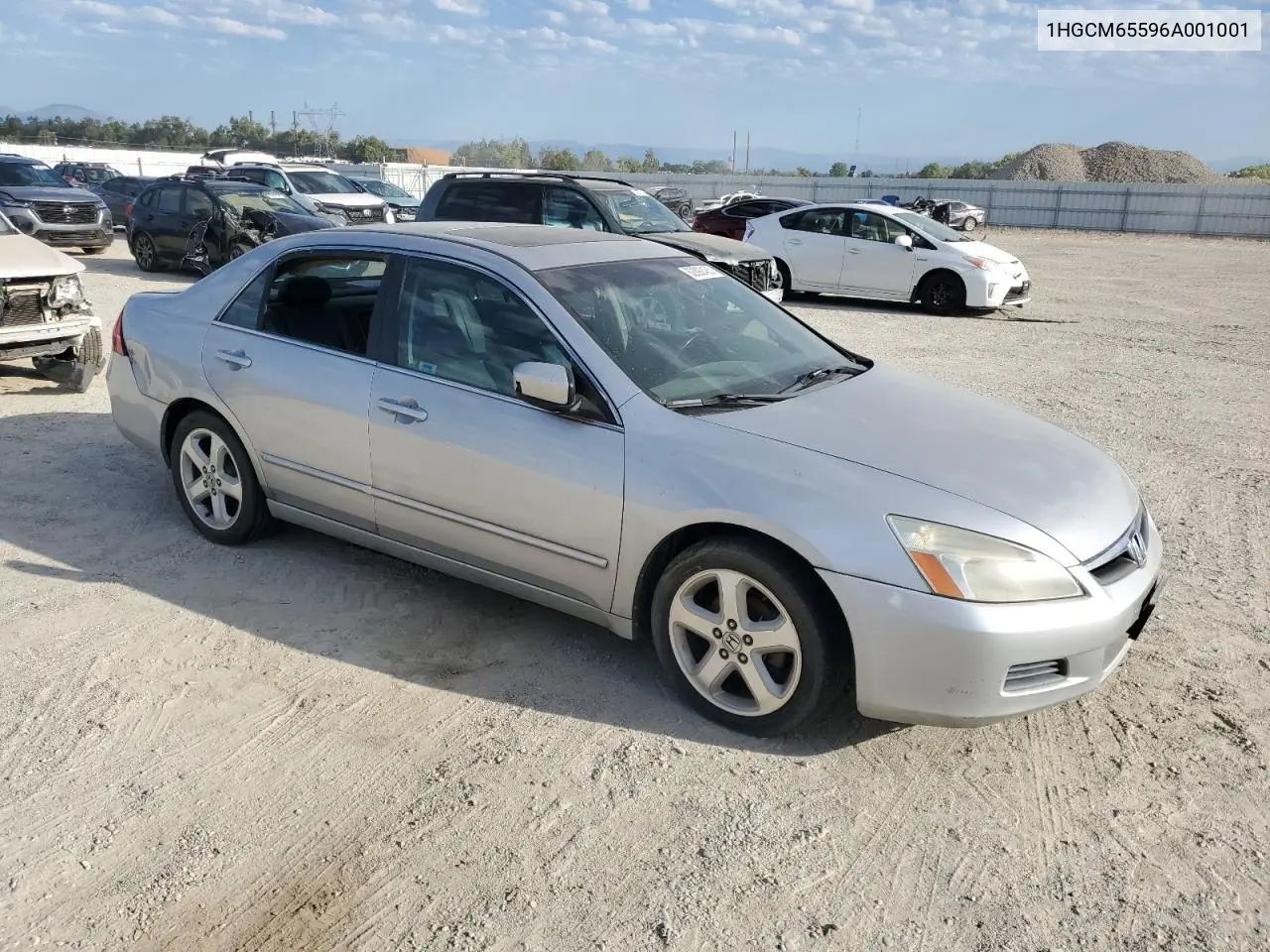 2006 Honda Accord Ex VIN: 1HGCM65596A001001 Lot: 62892435