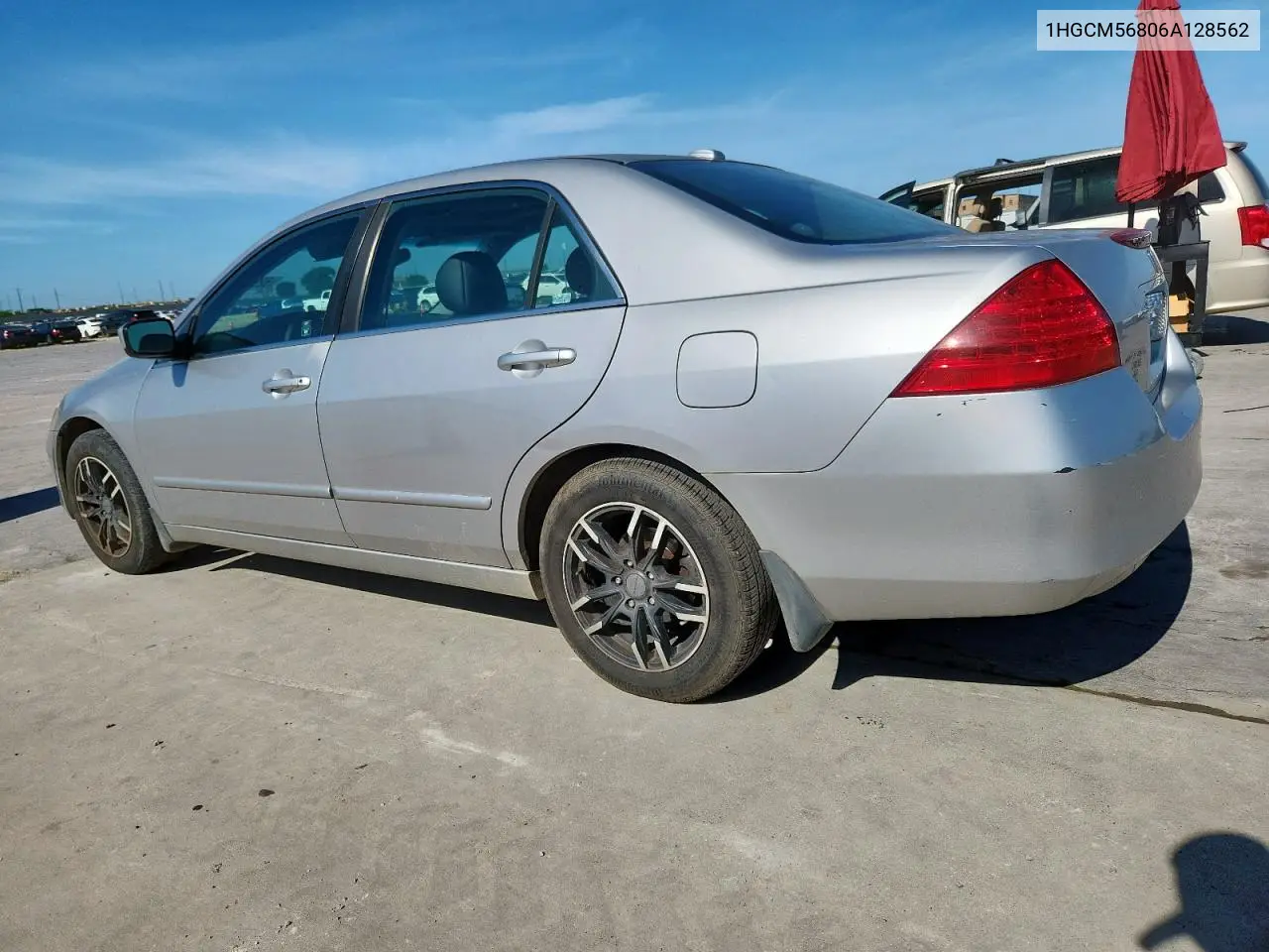2006 Honda Accord Ex VIN: 1HGCM56806A128562 Lot: 62991945