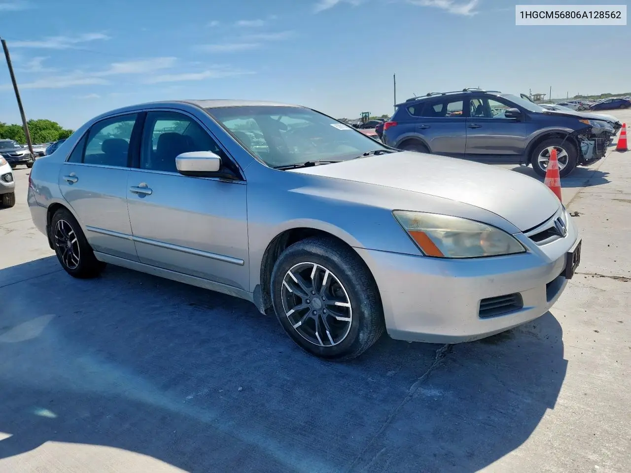 2006 Honda Accord Ex VIN: 1HGCM56806A128562 Lot: 62991945