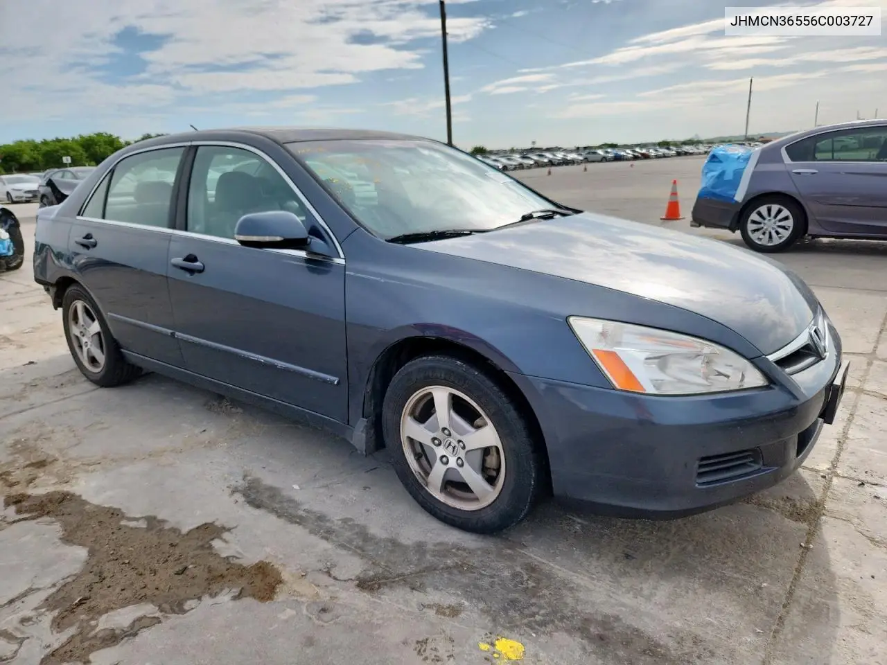 2006 Honda Accord Hybrid VIN: JHMCN36556C003727 Lot: 63257315