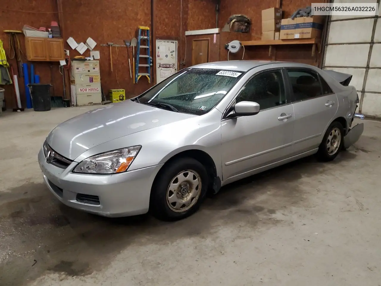 2006 Honda Accord Se VIN: 1HGCM56326A032226 Lot: 63377765