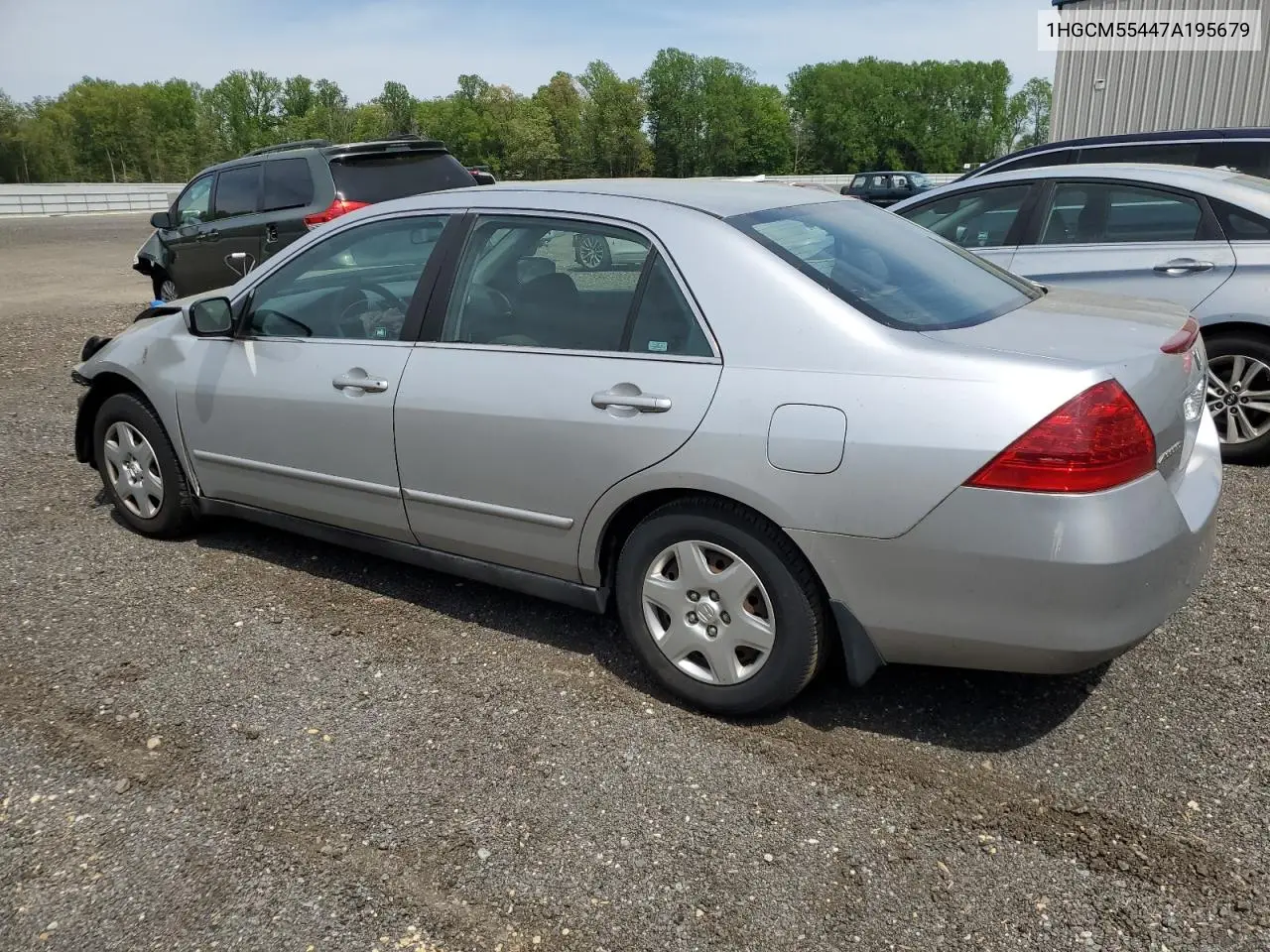 2007 Honda Accord Lx VIN: 1HGCM55447A195679 Lot: 54615035