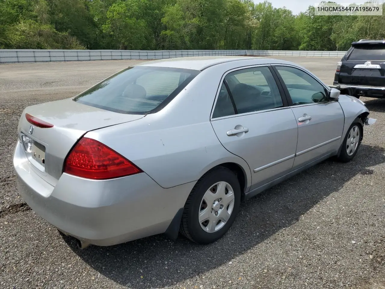 2007 Honda Accord Lx VIN: 1HGCM55447A195679 Lot: 54615035