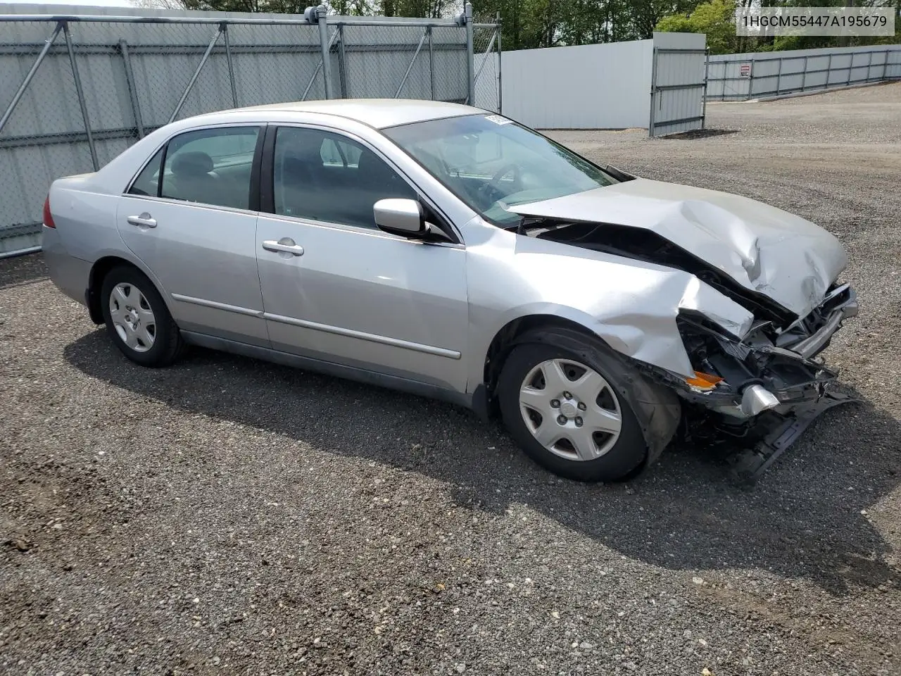 2007 Honda Accord Lx VIN: 1HGCM55447A195679 Lot: 54615035